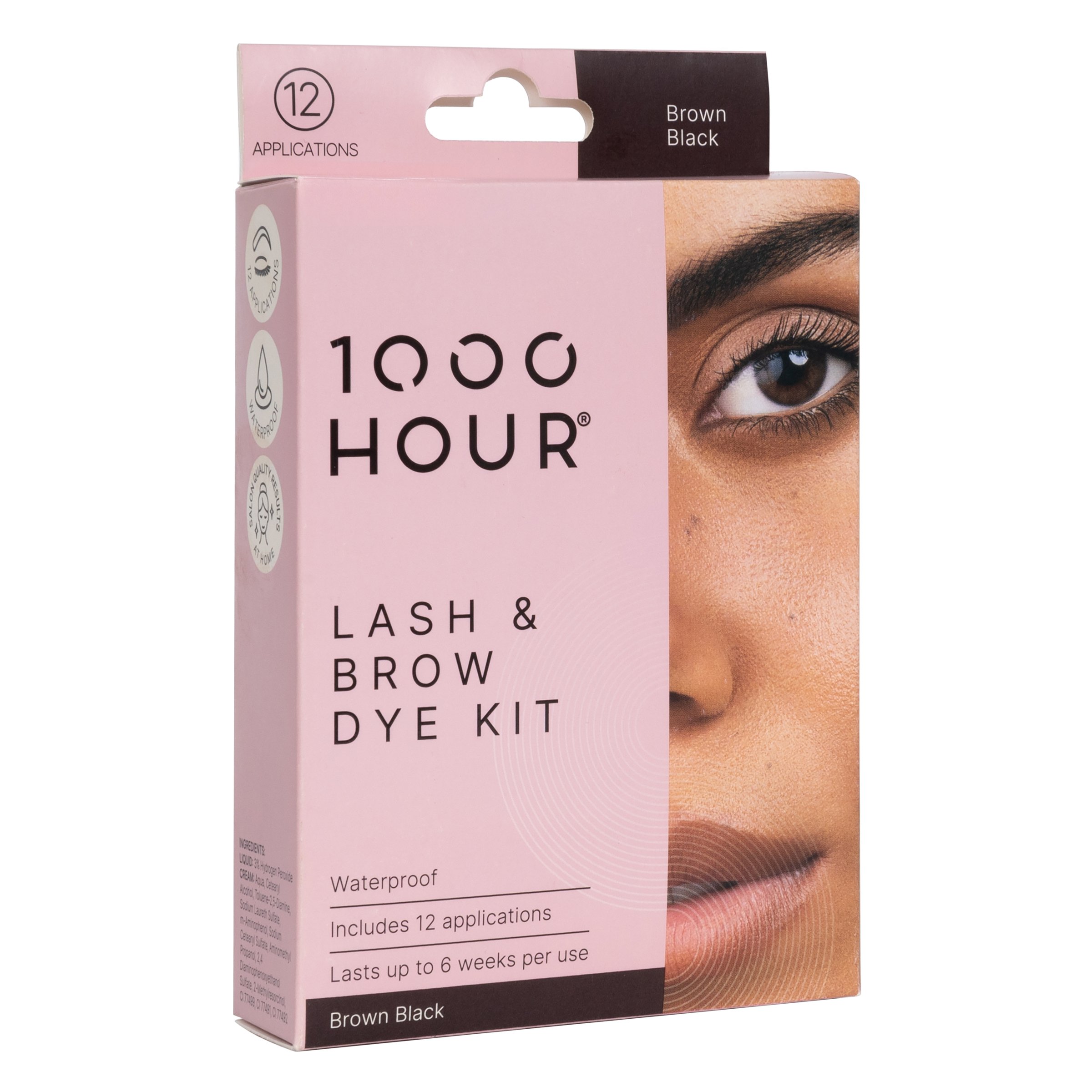 1000 Hour Eyelash Dye Brown Black 1 each - Image 5