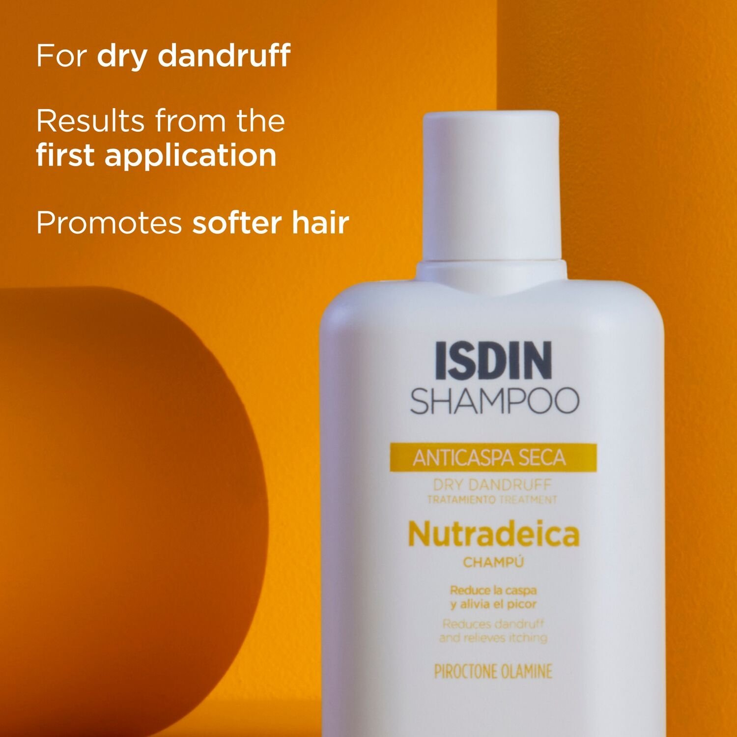 ISDIN Nutradeica Dry Dandruff Shampoo 200ml - Image 3