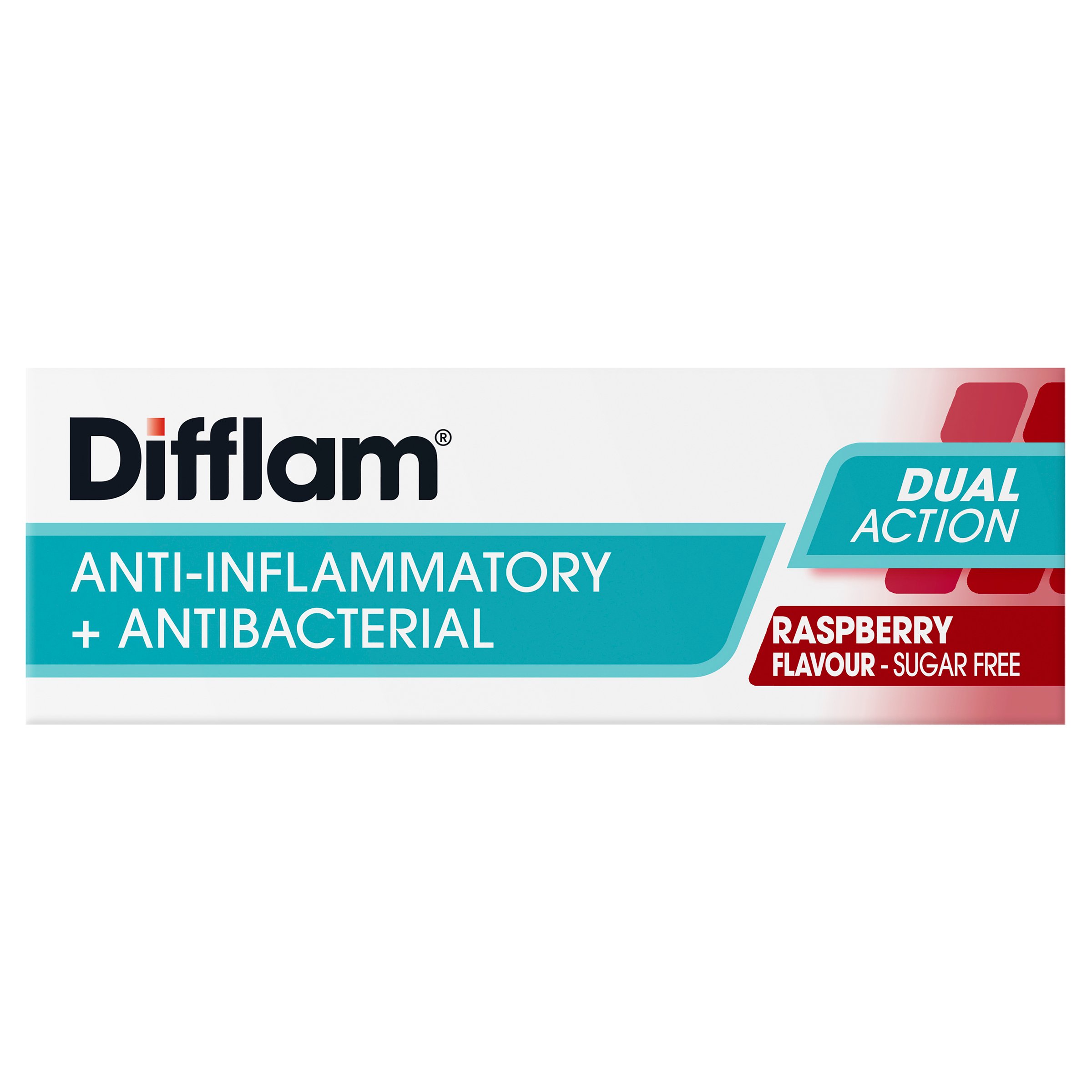Difflam Sore Throat Raspberry Sugar Free 16 lozenges - Image 3