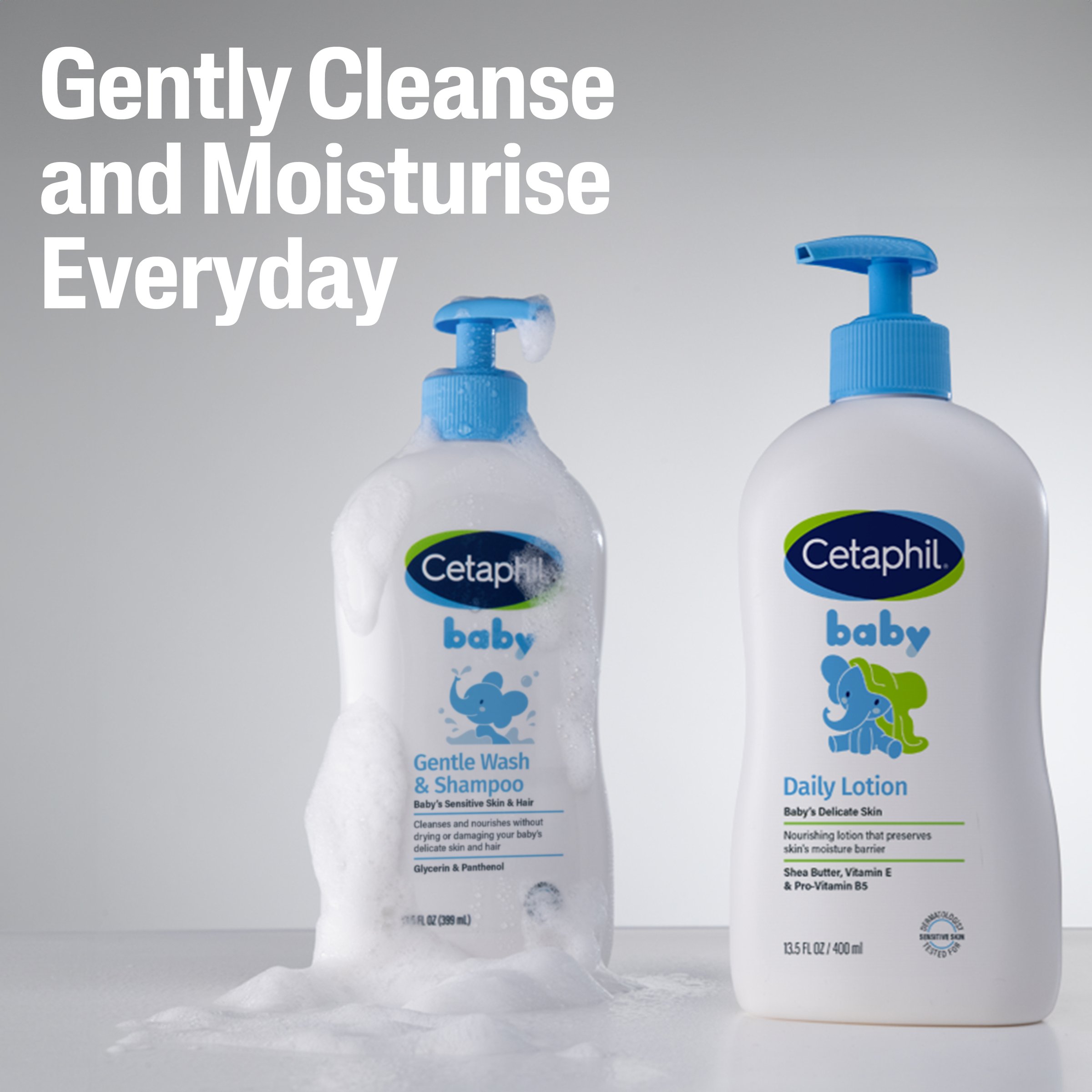 Cetaphil Baby Wash & Shampoo 400ml - Image 3