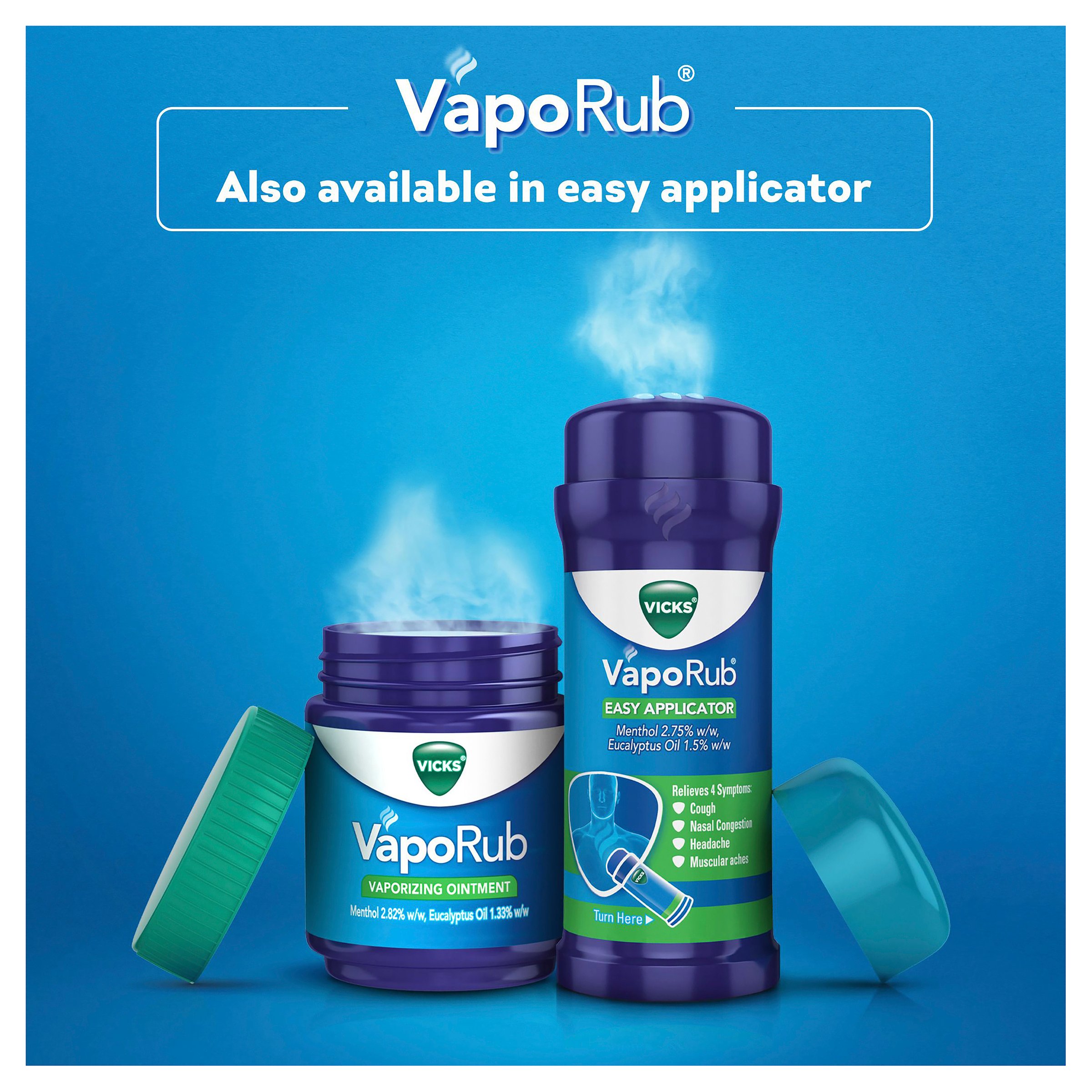 Vicks VapoRub Vaporizing Ointment 100g - Image 5