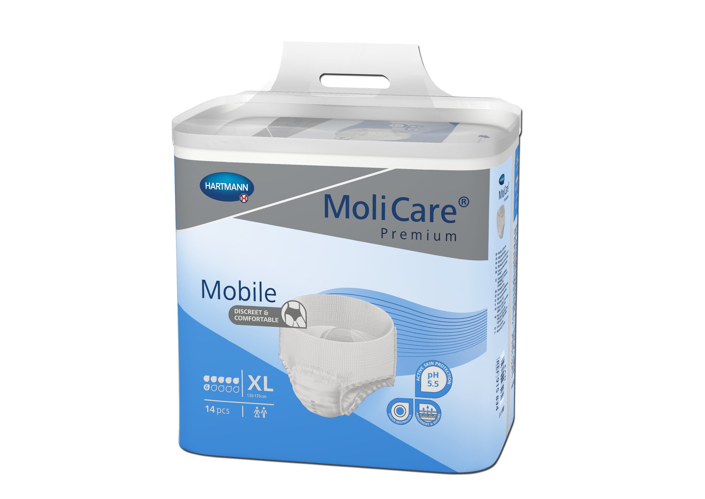 MoliCare Premium Mobile Pants 6D Xlarge 14 pack