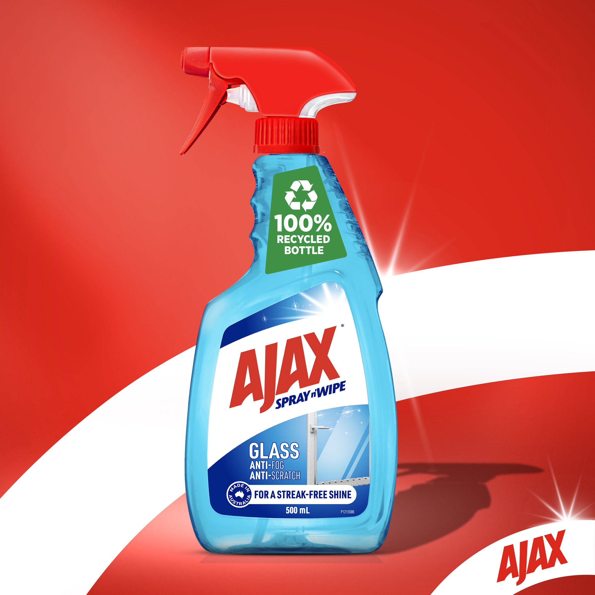 Ajax Spray n Wipe Glass Trigger 500ml - Image 4