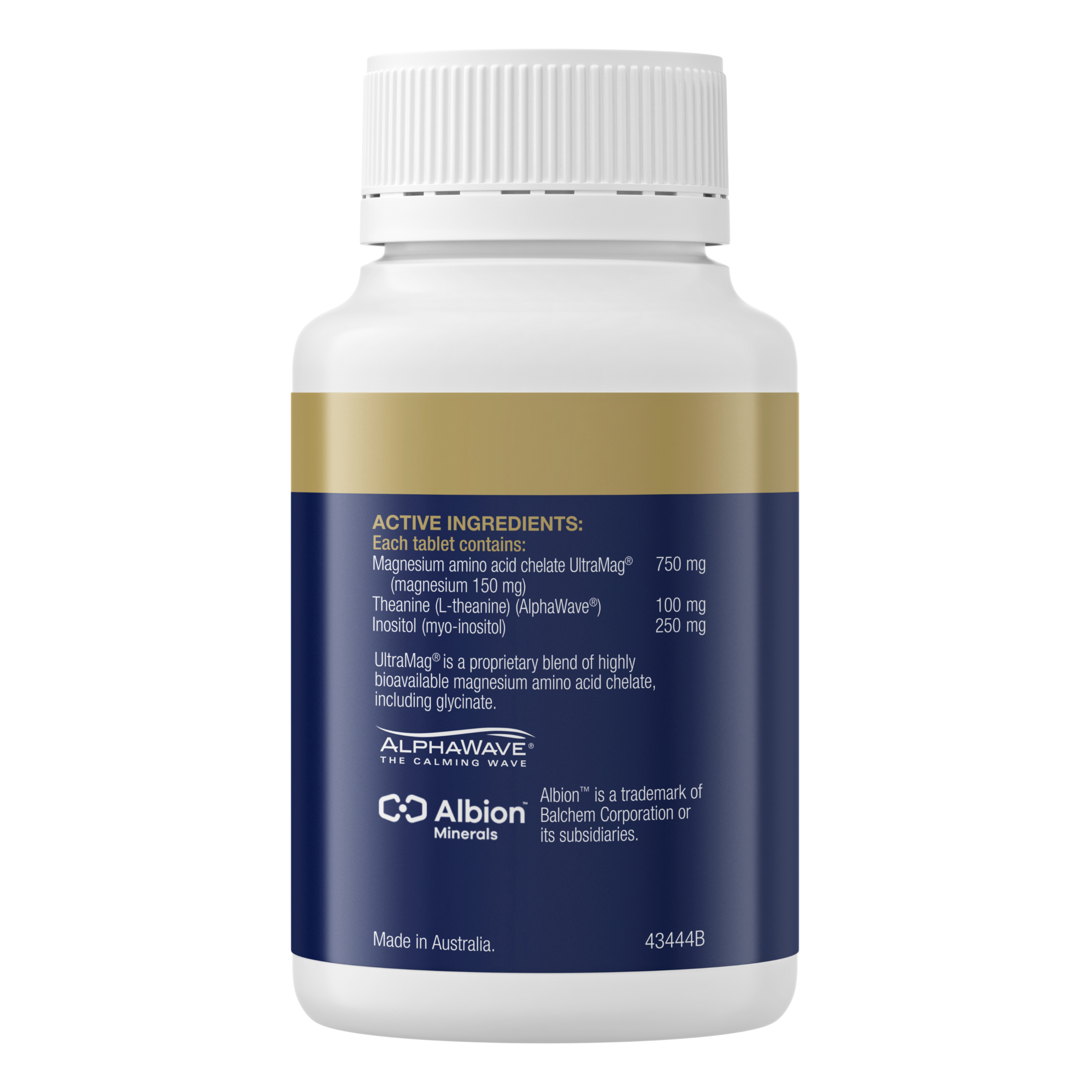 Bioceuticals Ultra Muscleze NGT + L-Theanine 60 tablets - Image 2