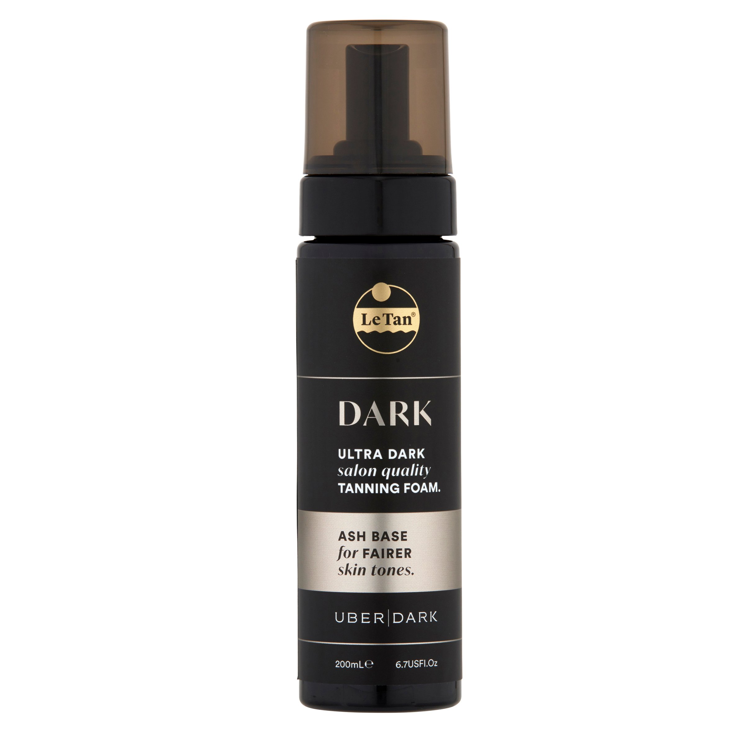 Le Tan Gold Dark Self Tanning Foam Ash 200ml - Image 1