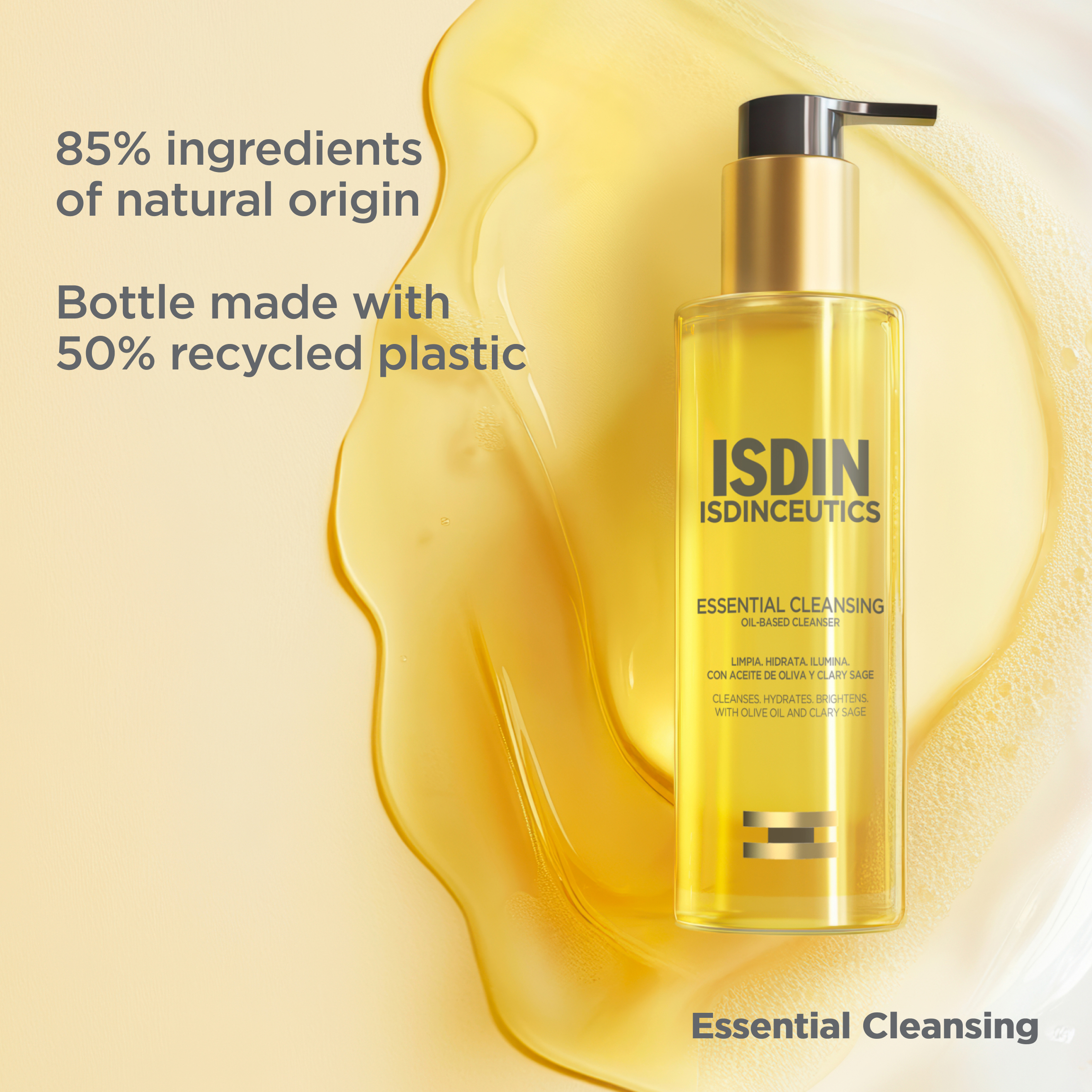 ISDIN Isdinceutics Essential Cleansing Facial Oil 200ml - Image 2