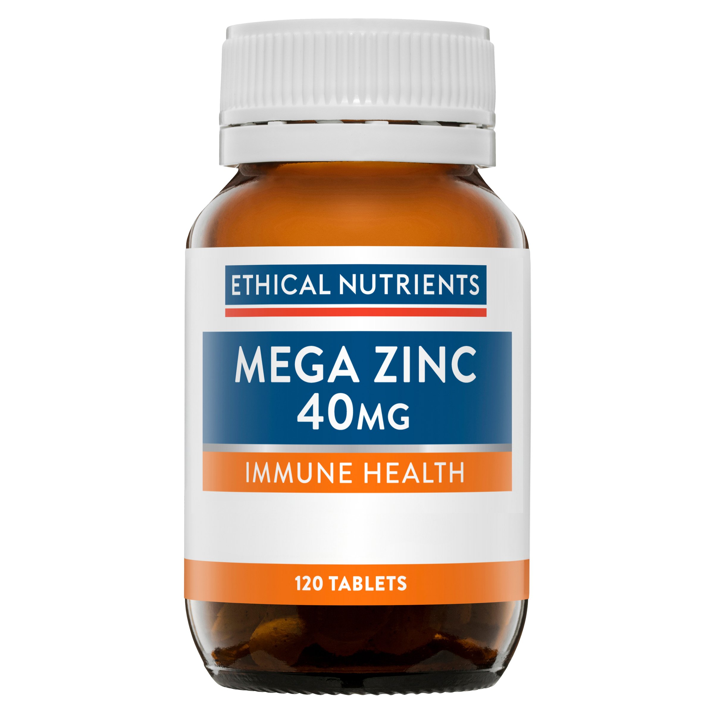 Ethical Nutrients Mega Zinc 40mg - 120 tablets - Image 5