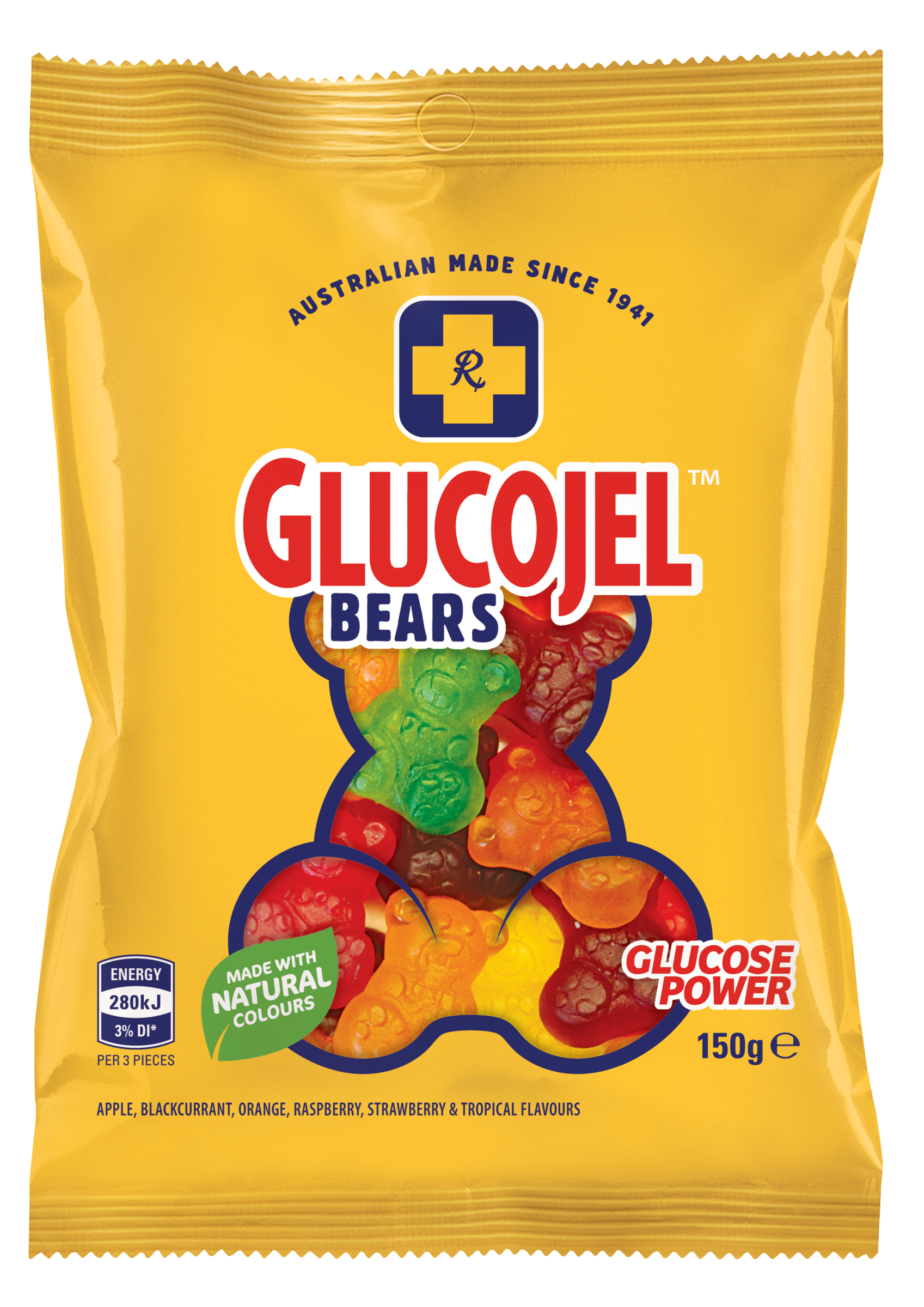 Gold Cross Glucojels Bears 150g