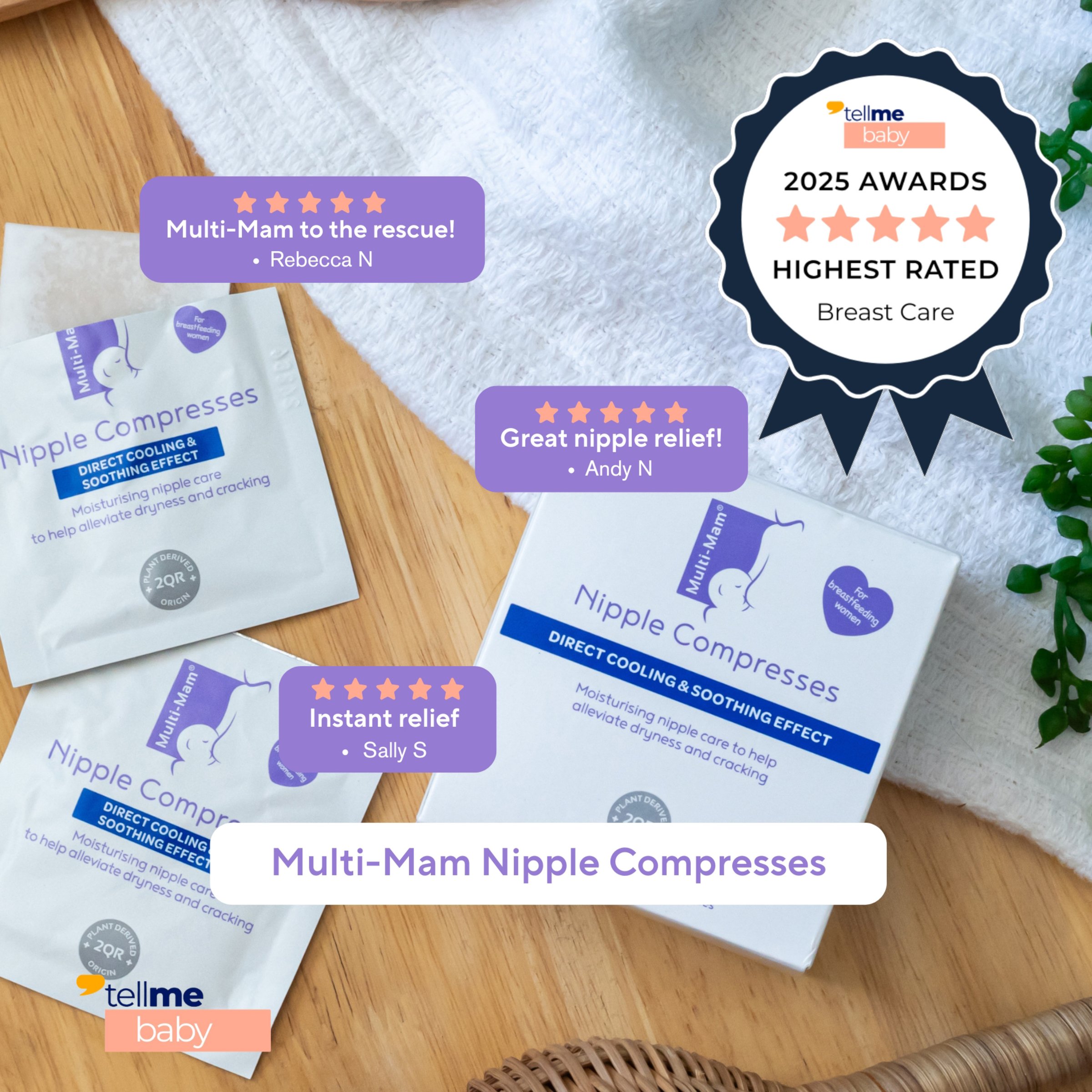 Multi-Mum Compresses 12 pack - Image 5