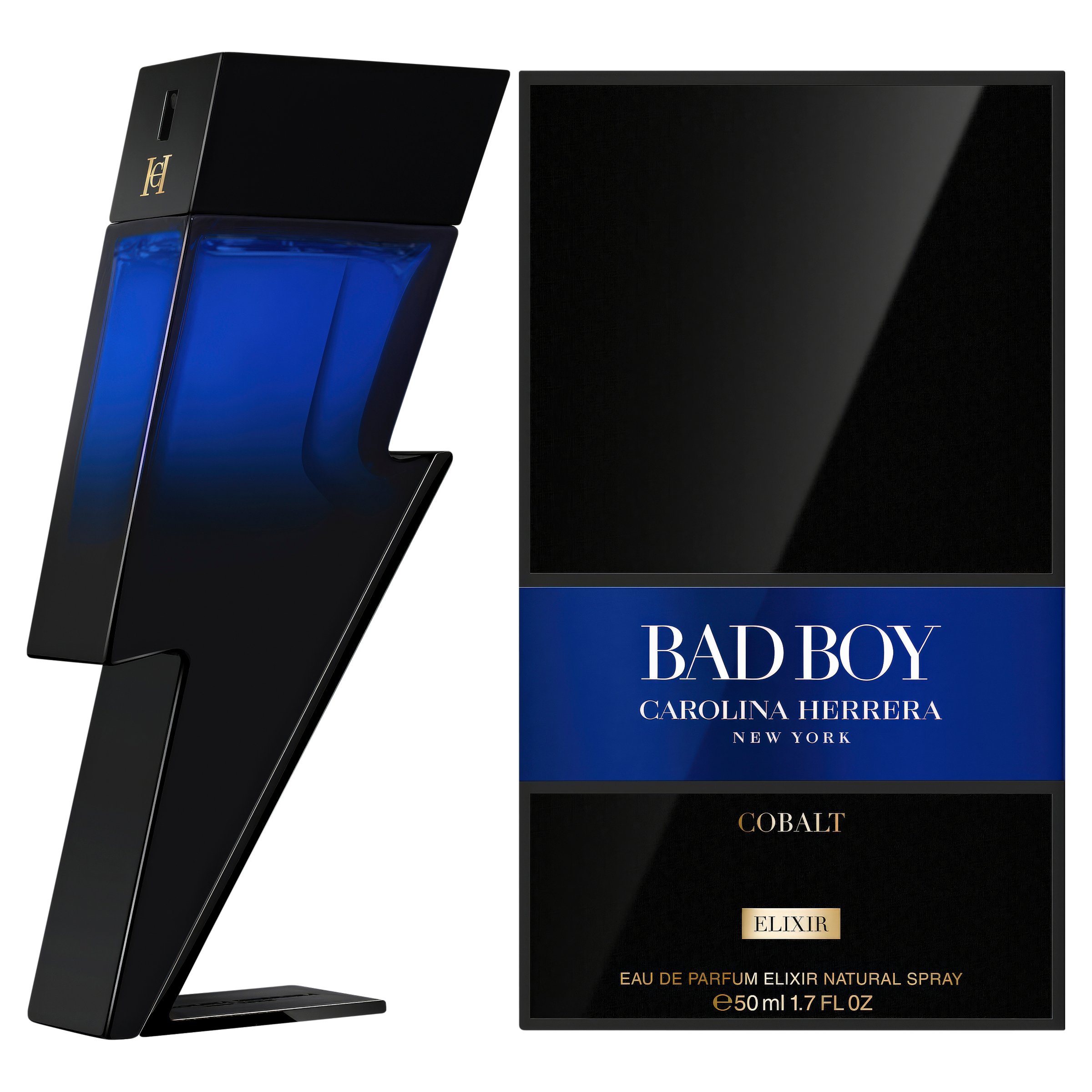 Carolina Herrera Bad Boy Cobalt Elixir Spray 50ml - Image 5