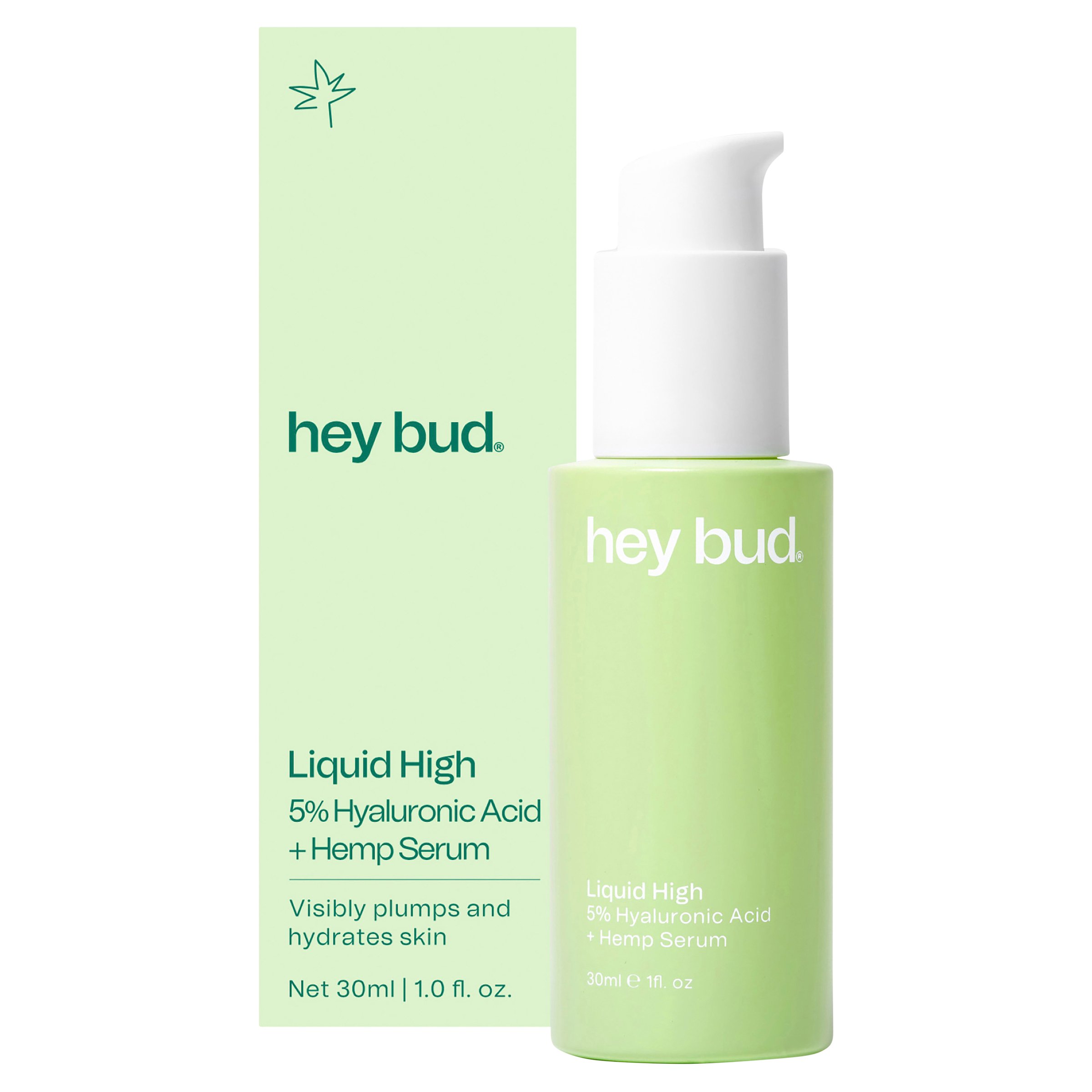Hey Bud Hyaluronic Acid + Hemp Serum 30ml - Image 2