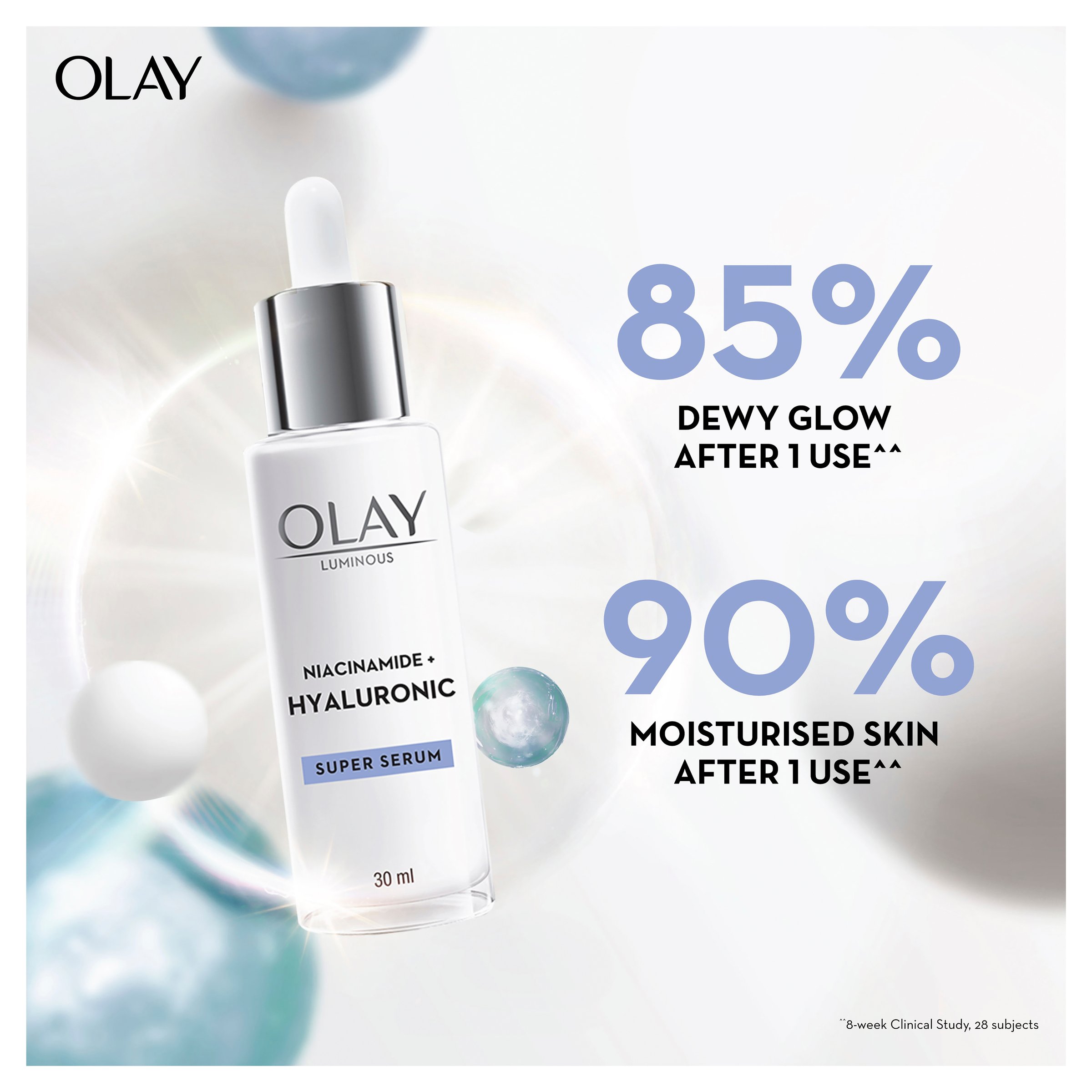 Olay Luminous Niacinamide + Hyaluronic Super Serum 30ml - Image 8