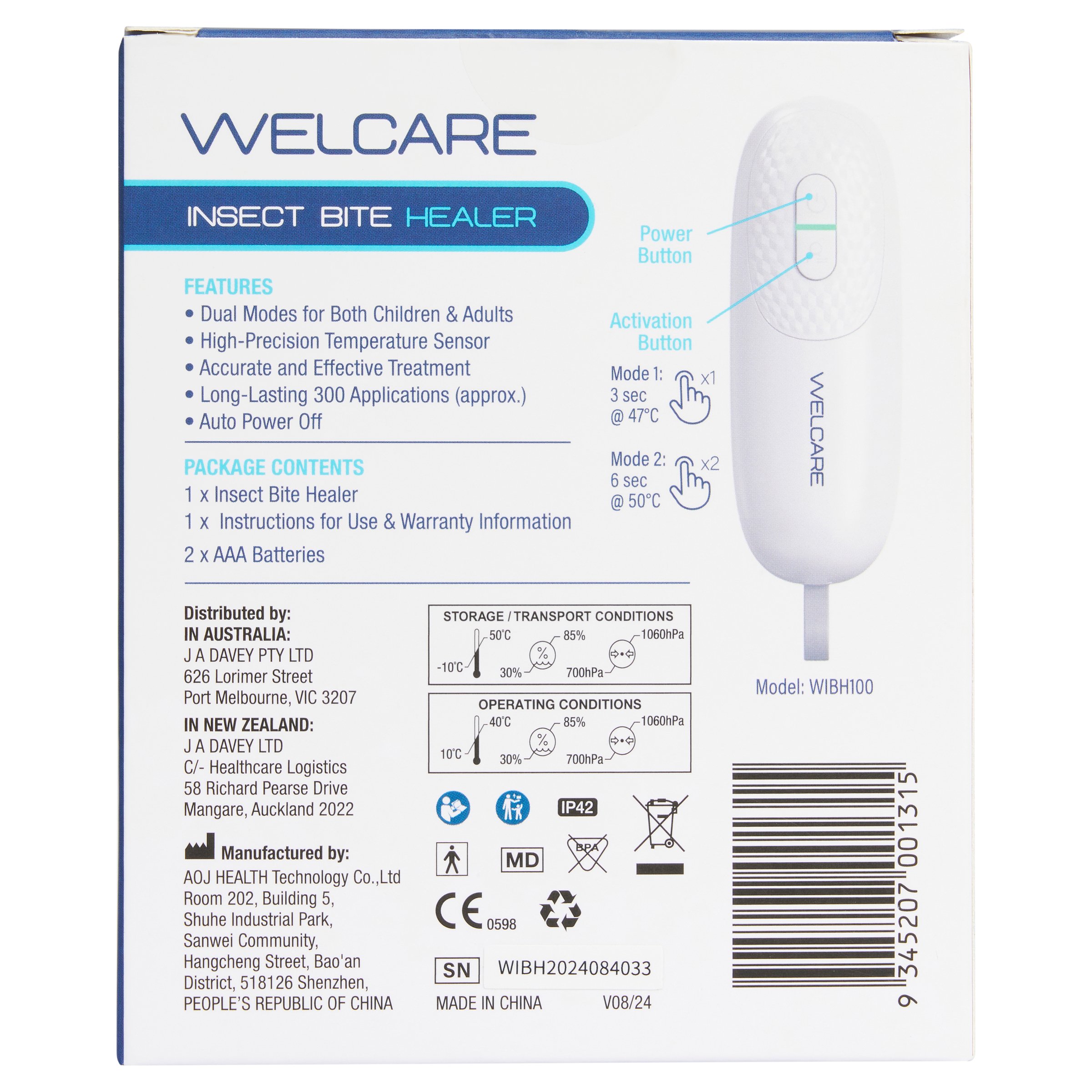 Welcare Insect Bite Healer WIBH100 1 each - Image 2
