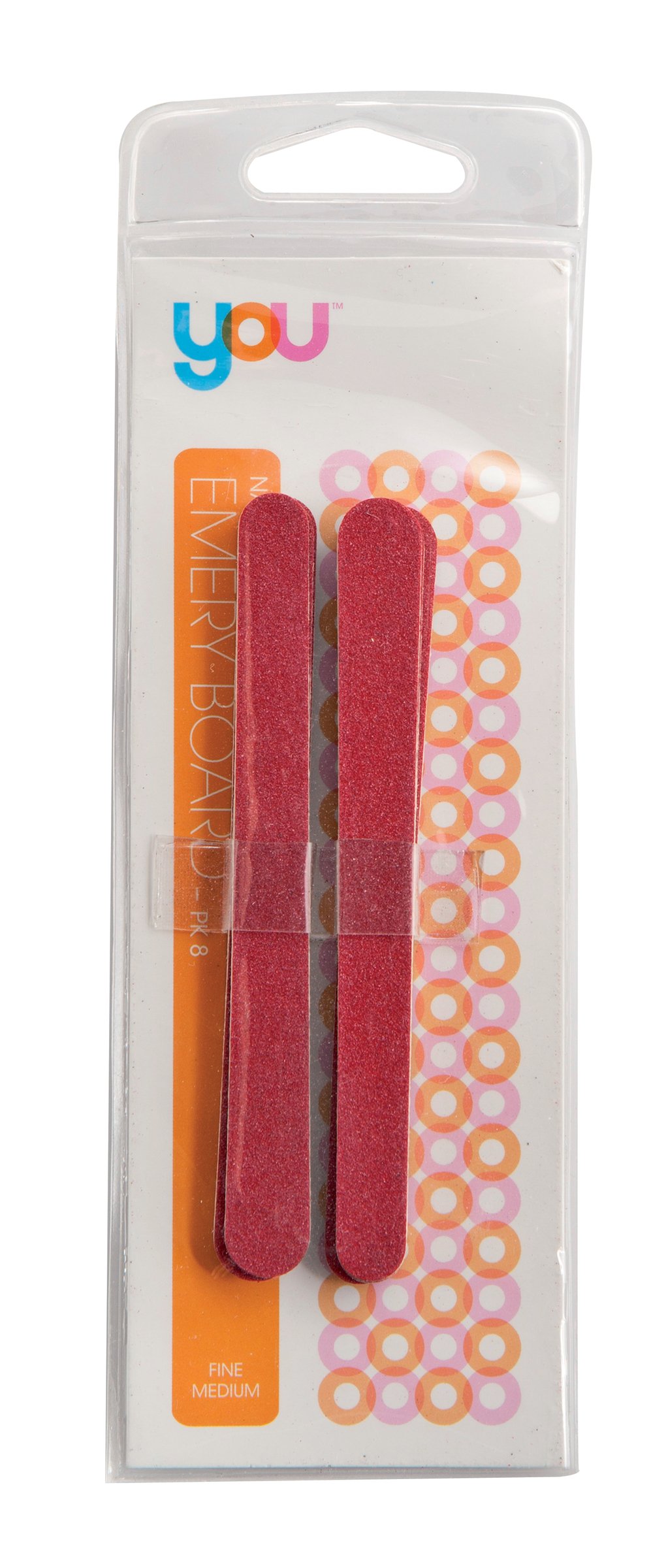 You Emery Boards 110mm - 8 pack