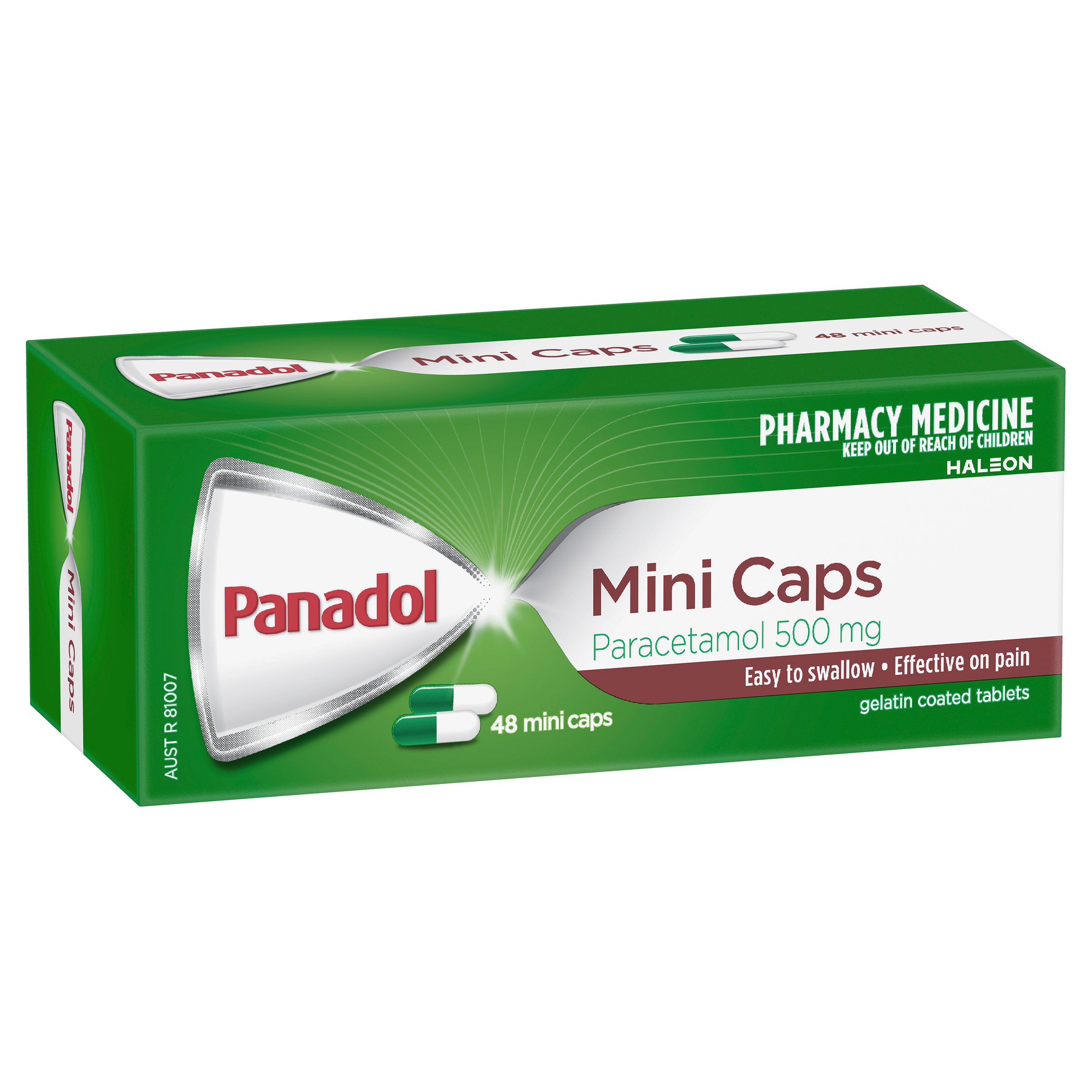 Panadol Mini Caps 500mg - 48 caplets - Image 11