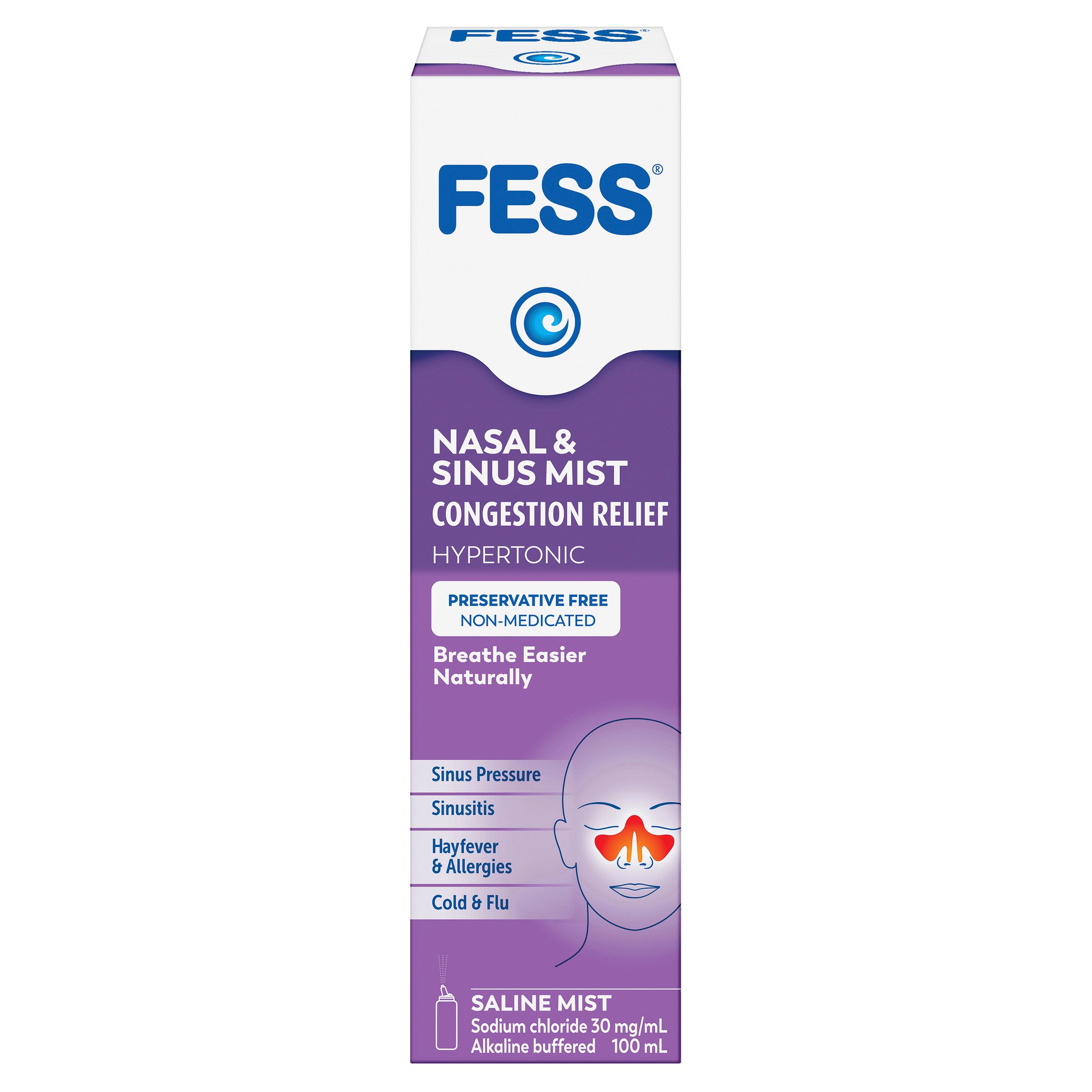 Fess Sinu-Cleanse Nasal Irrigation Spray 100ml - Image 12
