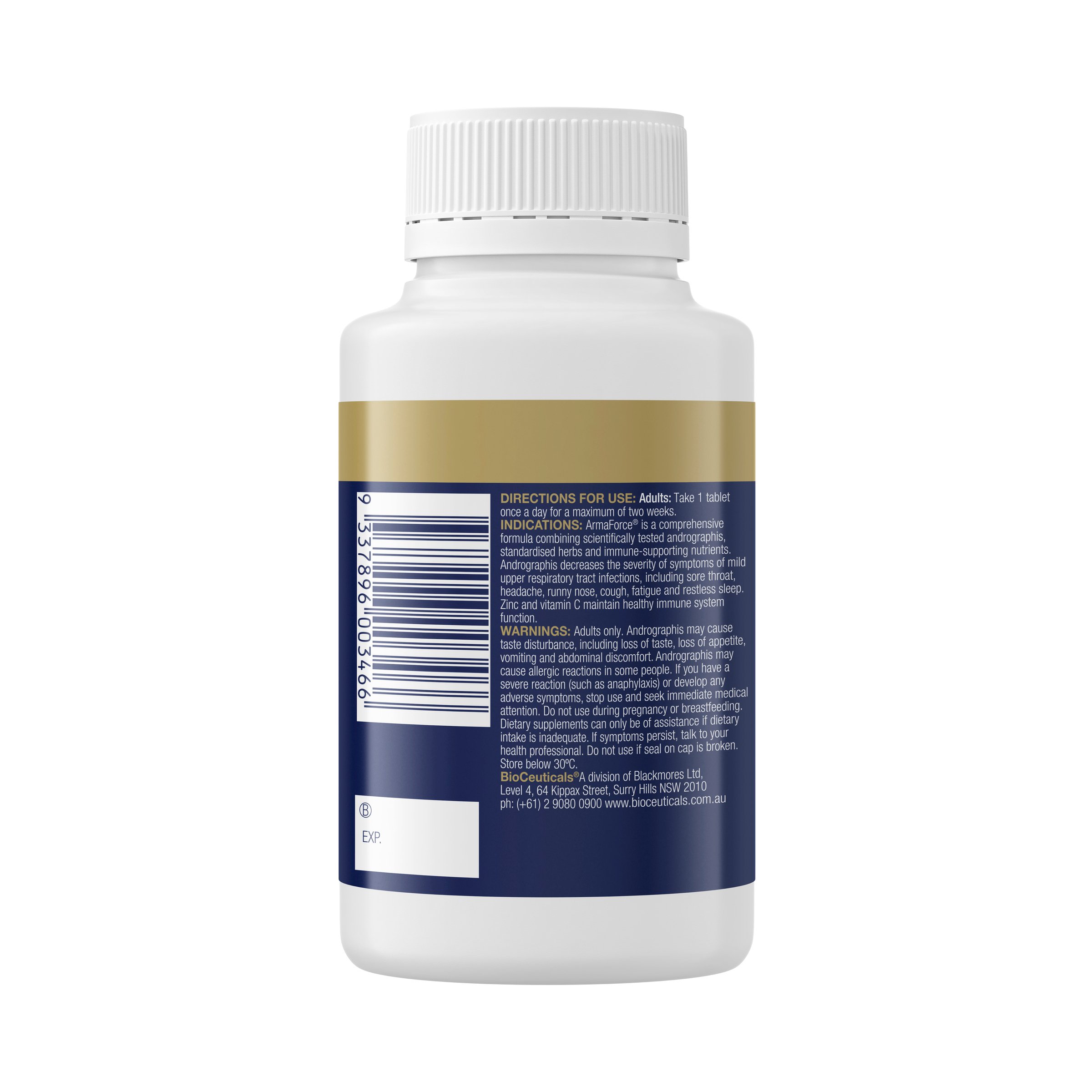 BioCeuticals ArmaForce 120 tablets - Image 3
