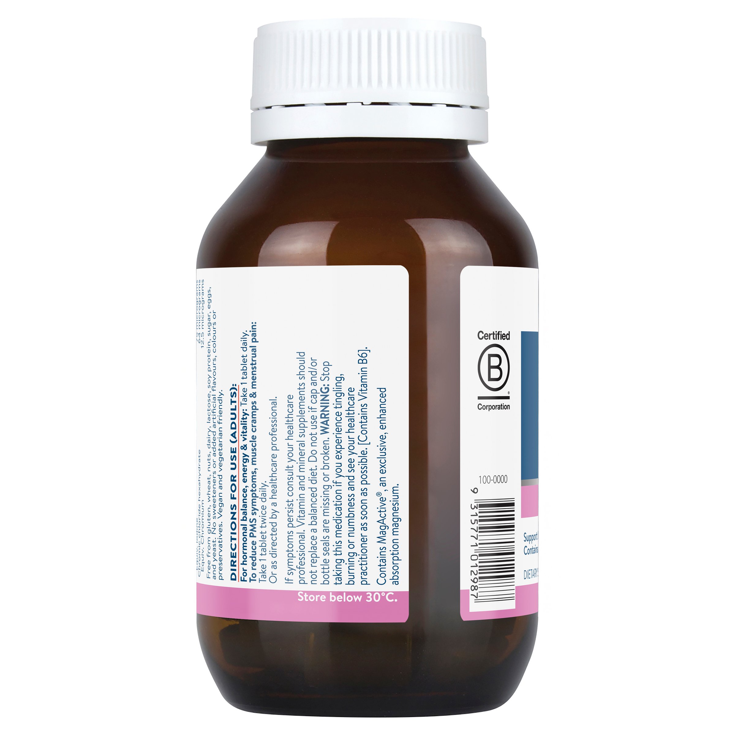 Ethical Nutrients Mega Magnesium Women’s Balance 60 tablets - Image 3