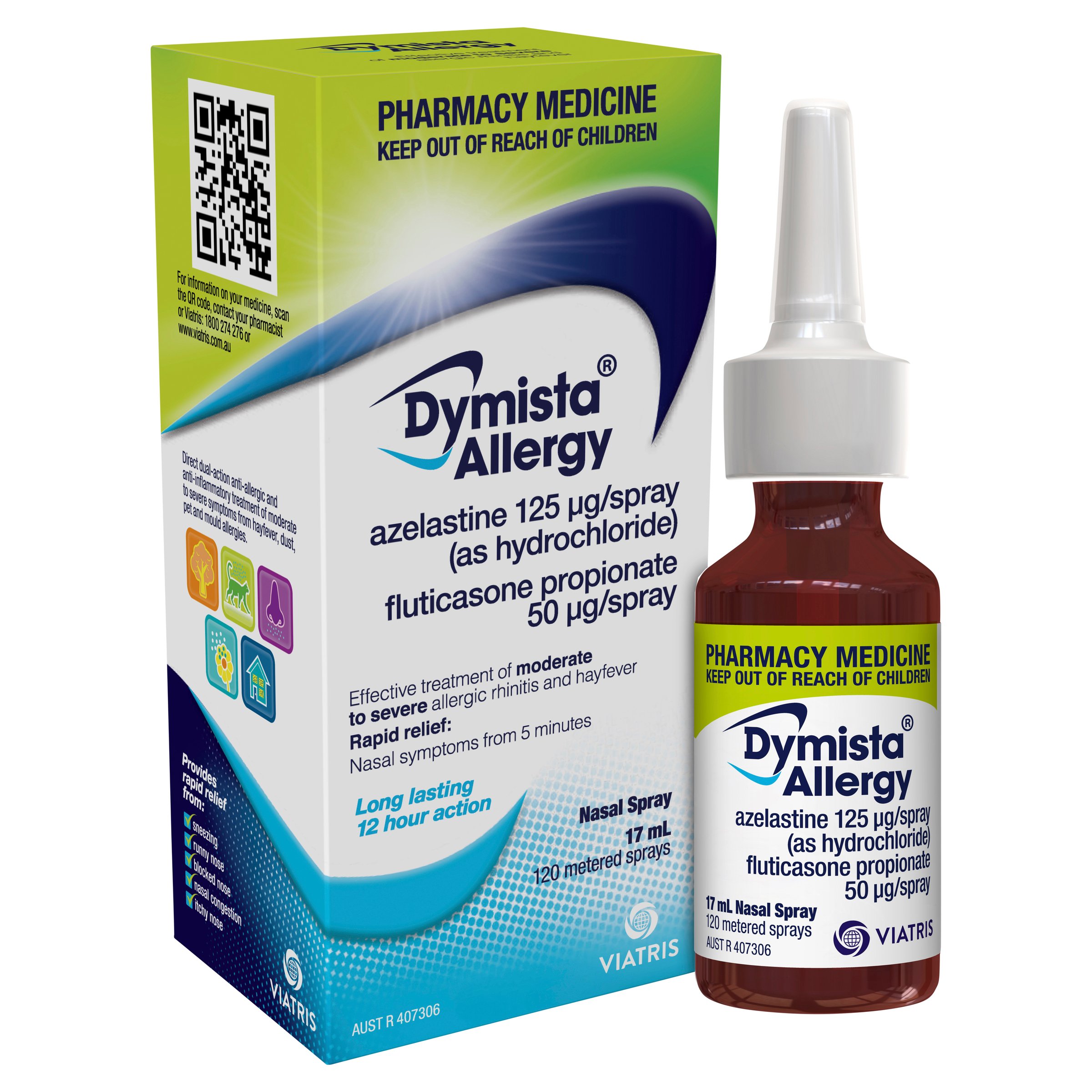 Dymista Allergy Nasal Spray 17ml - Image 2