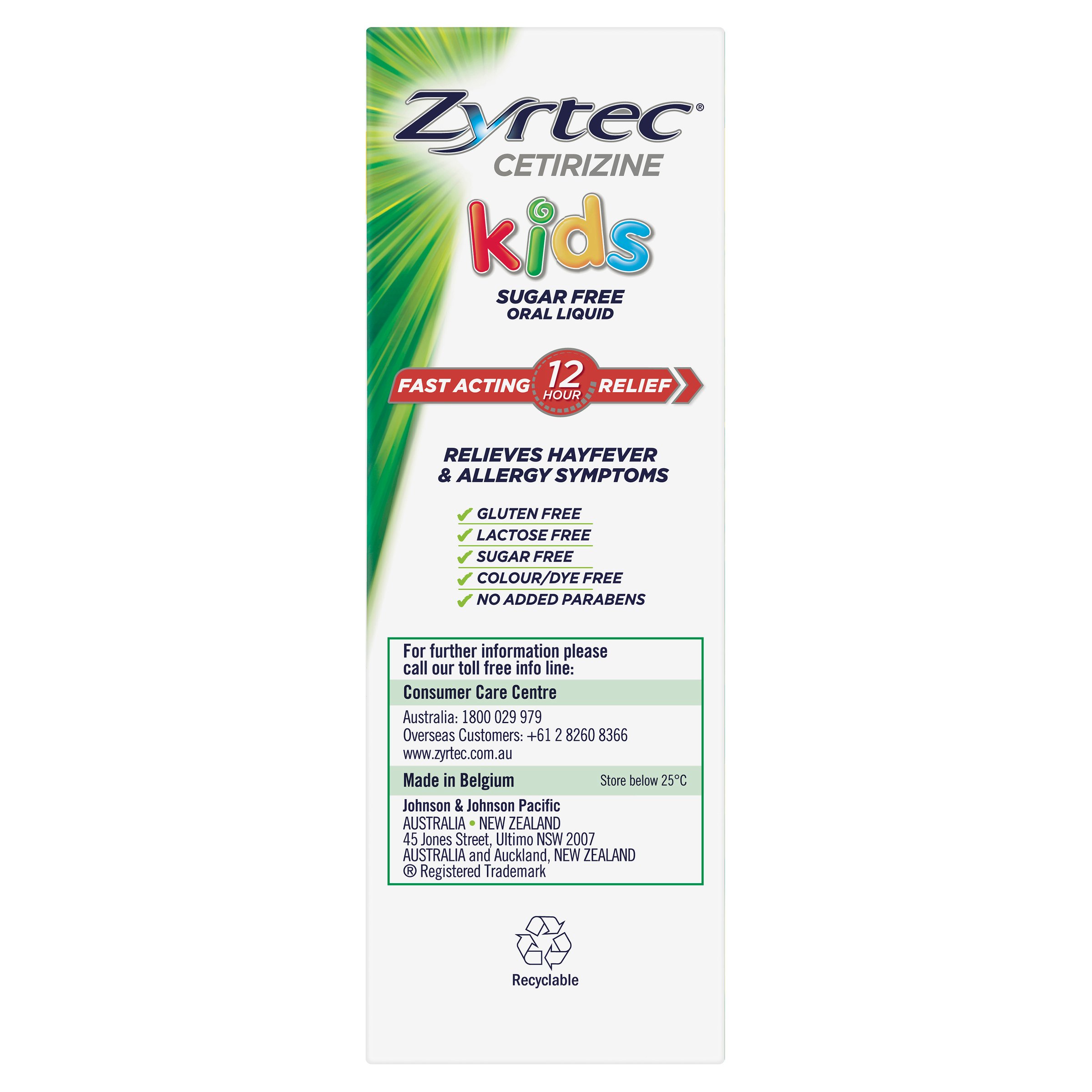 Zyrtec Kids Liquid Grape 120ml - 2 pack - Image 3
