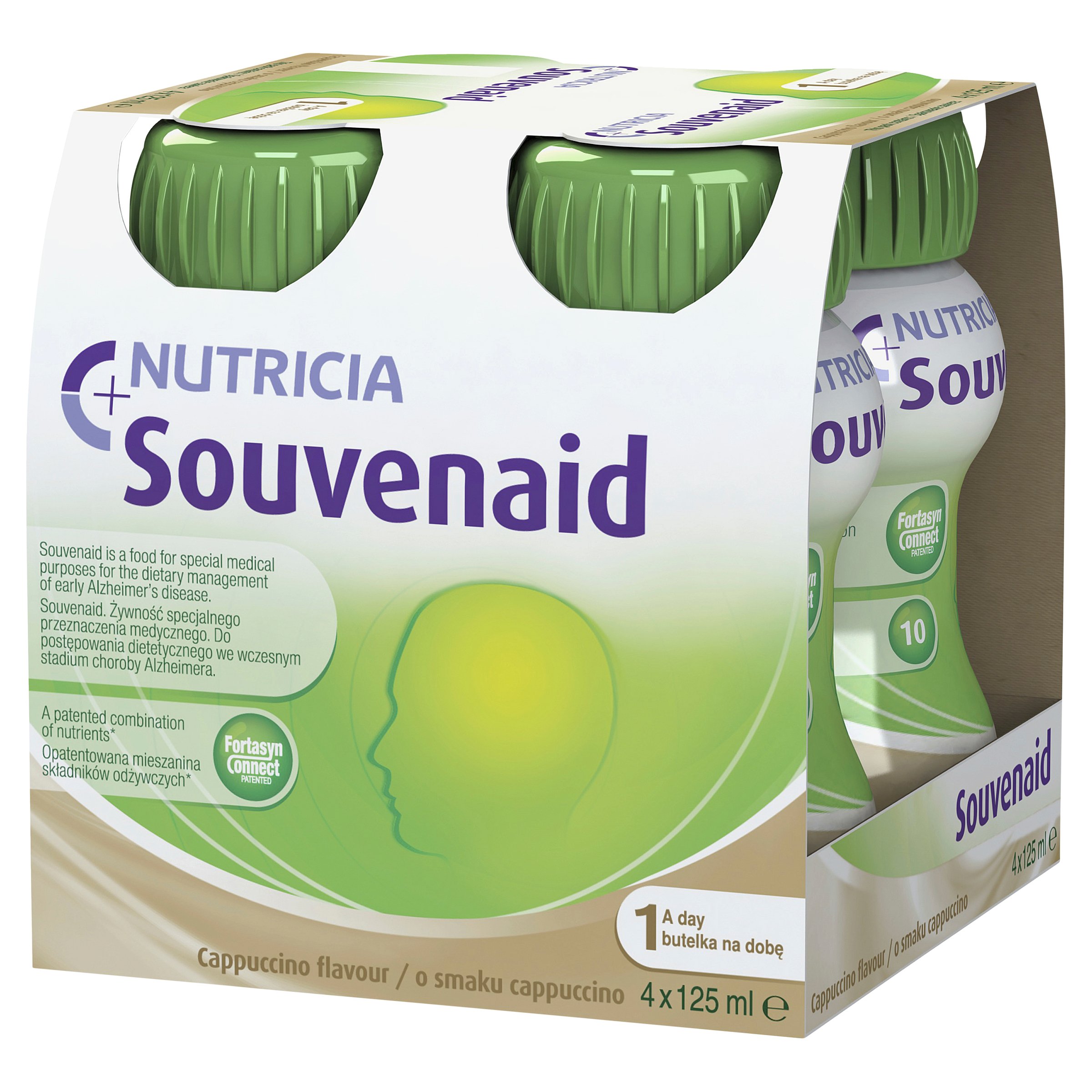 Souvenaid Cappuccino 125ml - 4 pack - Image 1
