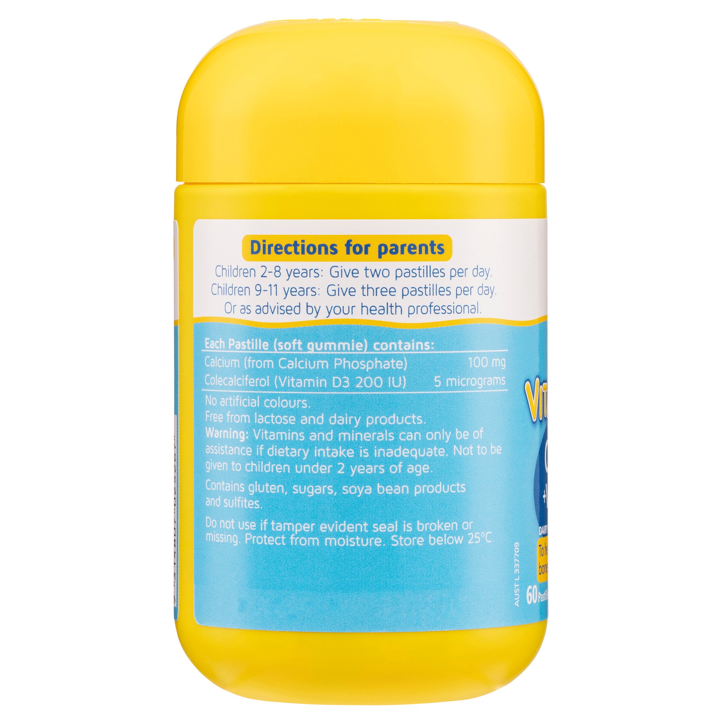 Nature's Way Kids Smart Vita Gummies Calcium + Vitamin D 60 pastilles - Image 2
