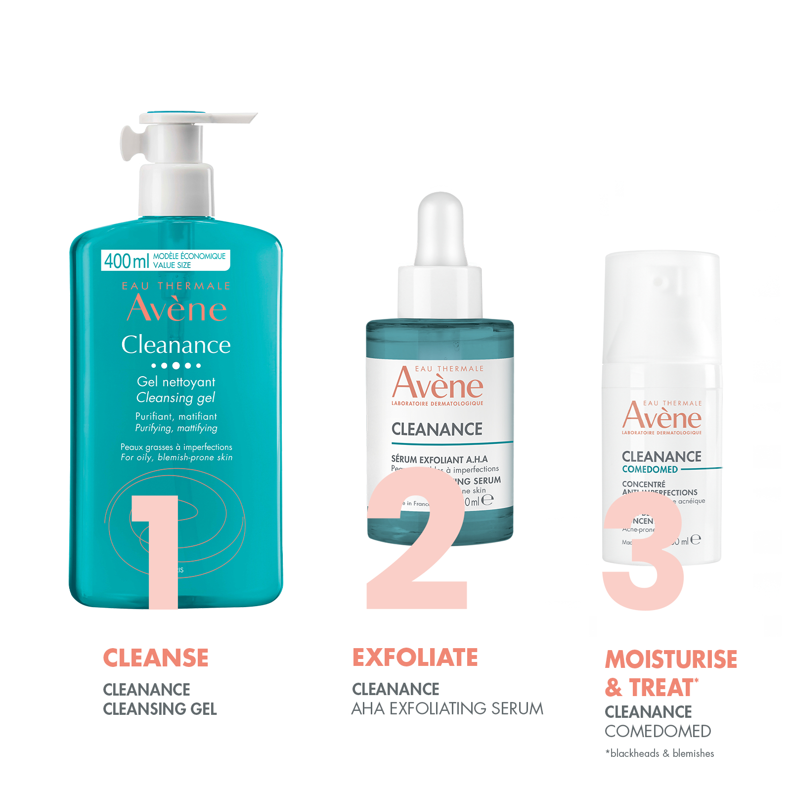 Avene Cleanance Aha Exfoliating Serum 30ml - Image 2