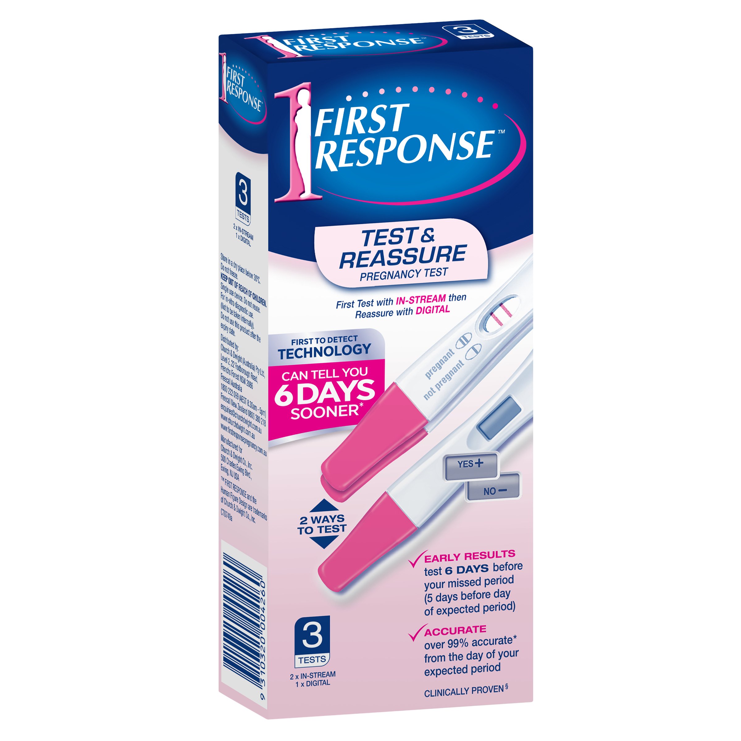 First Response Test & Reassure 3 pack - Image 10