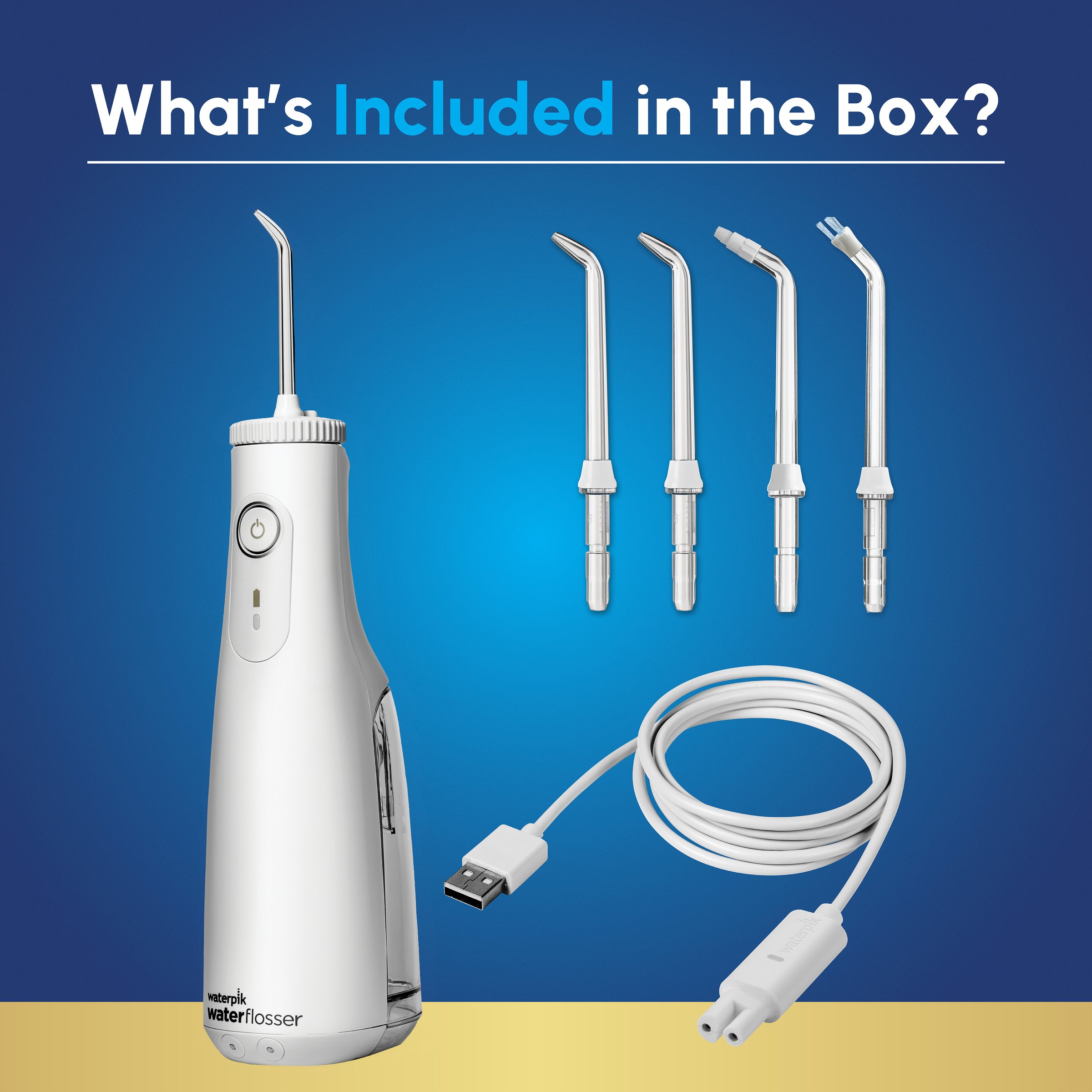 Waterpik Cordless Select Waterflosser White 1 each - Image 9