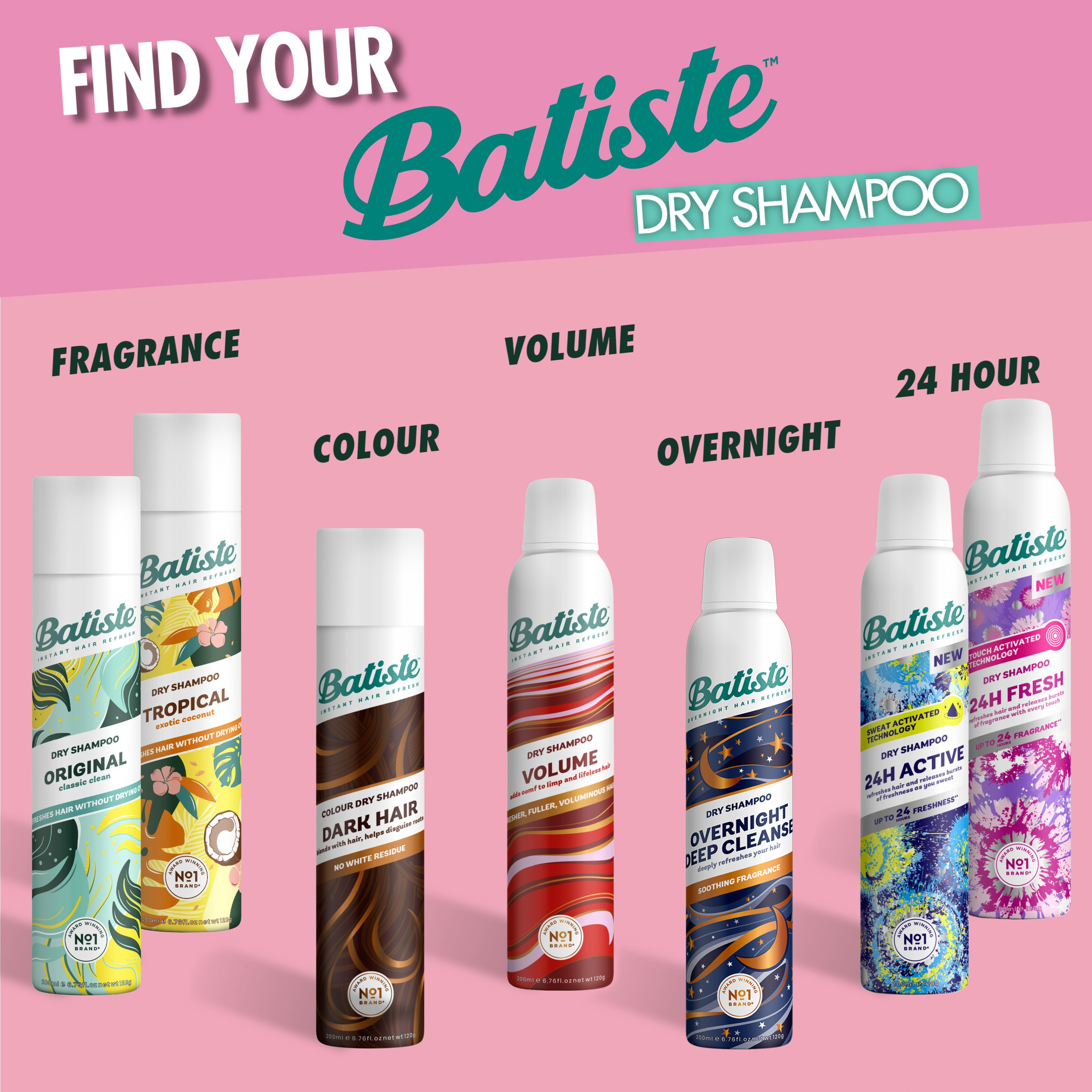 Batiste Dry Shampoo Eden Bloom 350ml - Image 7