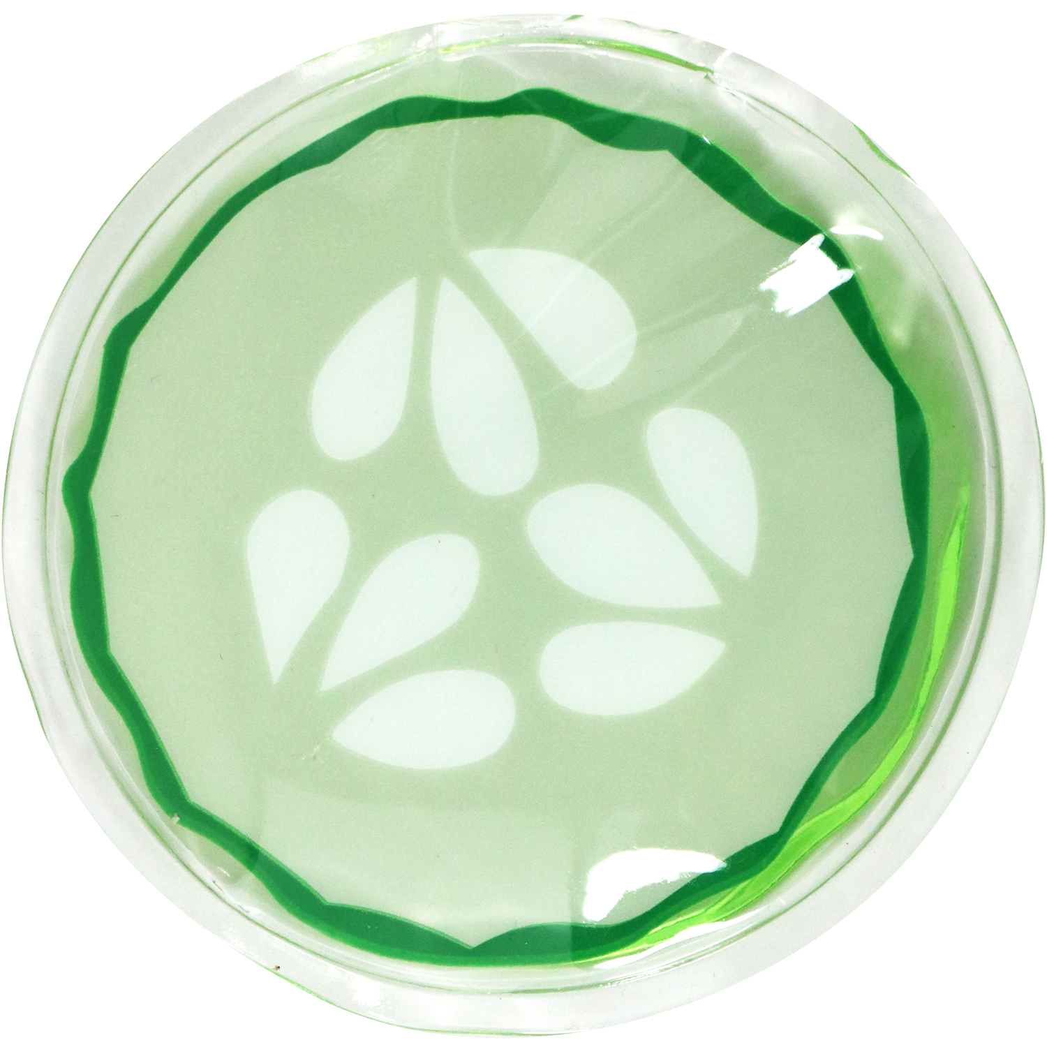 Wicked Sista Cooling Gel Eye Pads Cucumber 2 piece - Image 2