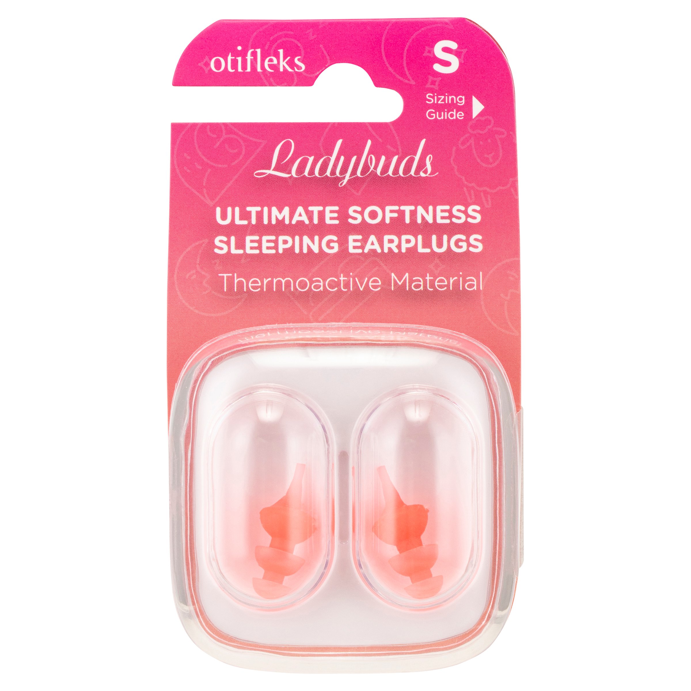 Otifleks Ladybuds Womens Earplugs Small 1 pair - Image 1
