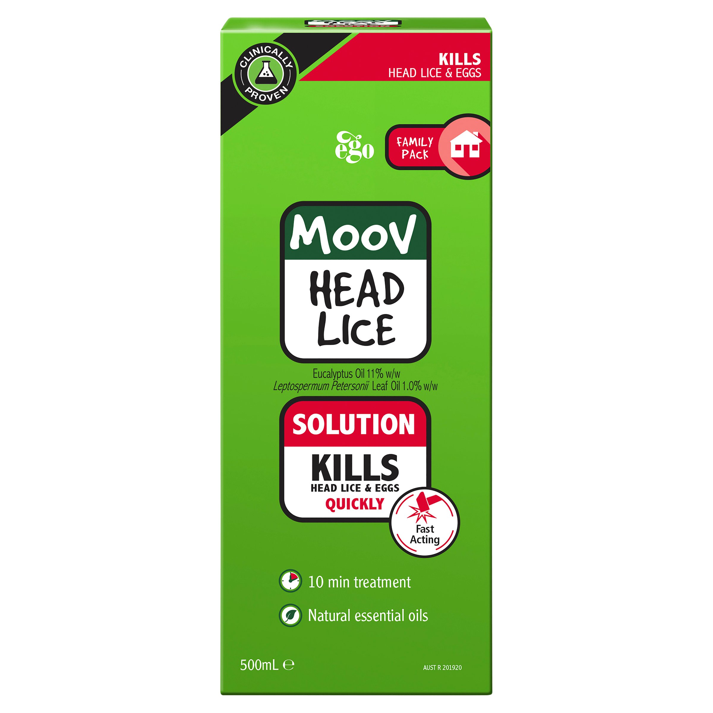 Ego Moov Head Lice Solution 500ml - Image 2