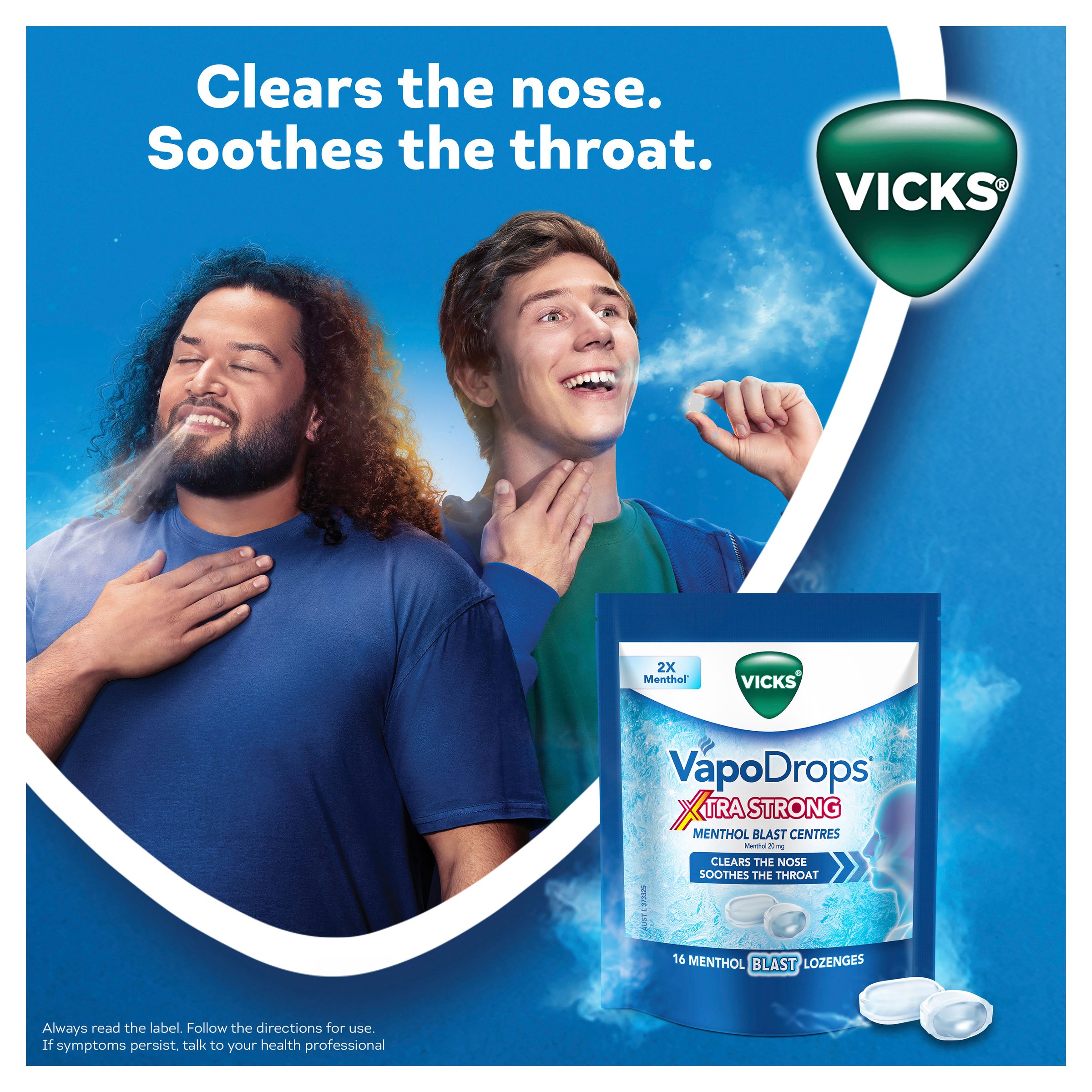 Vicks XtraStrong Menthol 4g - 16 lozenges - Image 3