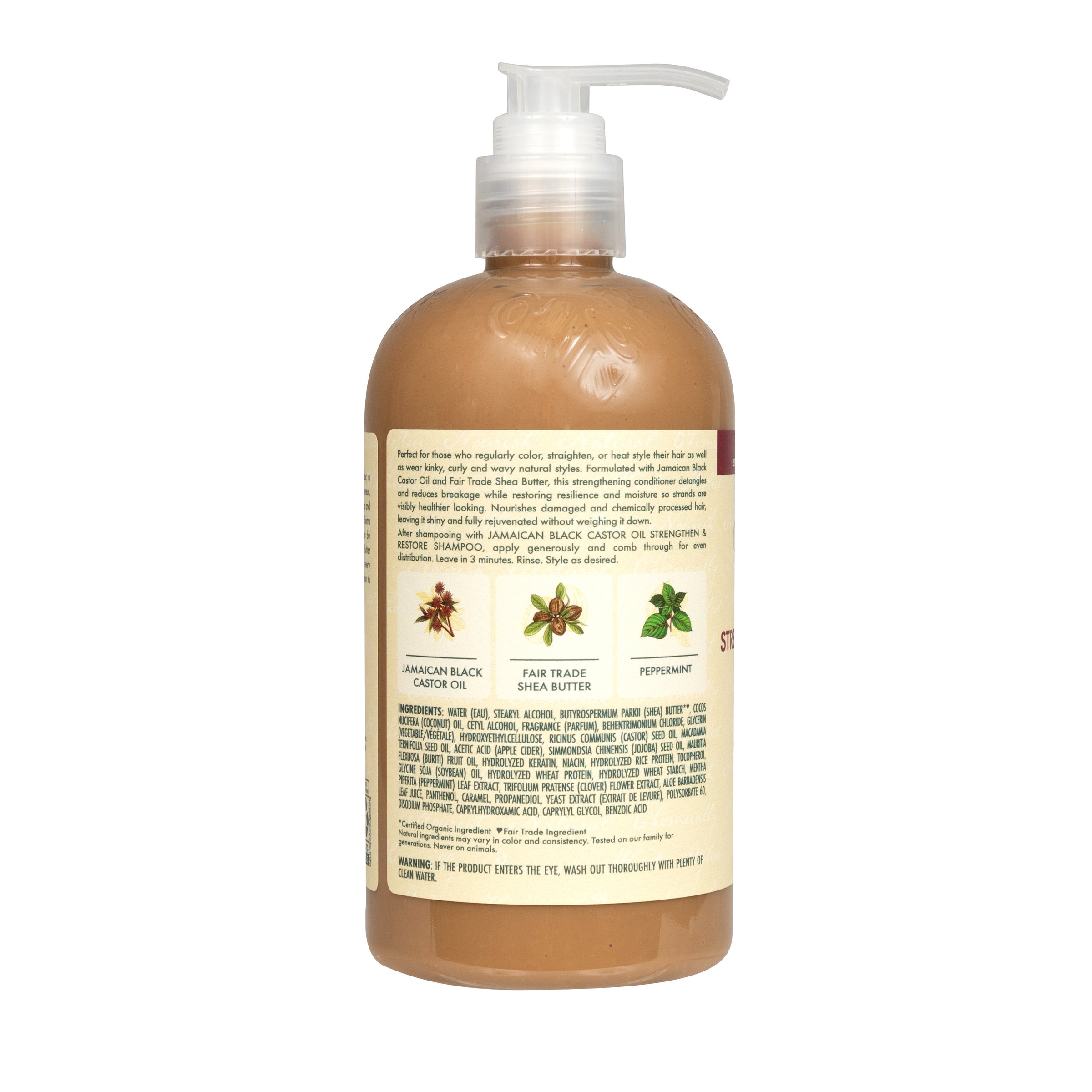 SheaMoisture Jamaican Black Castor Oil Conditioner 384ml - Image 2