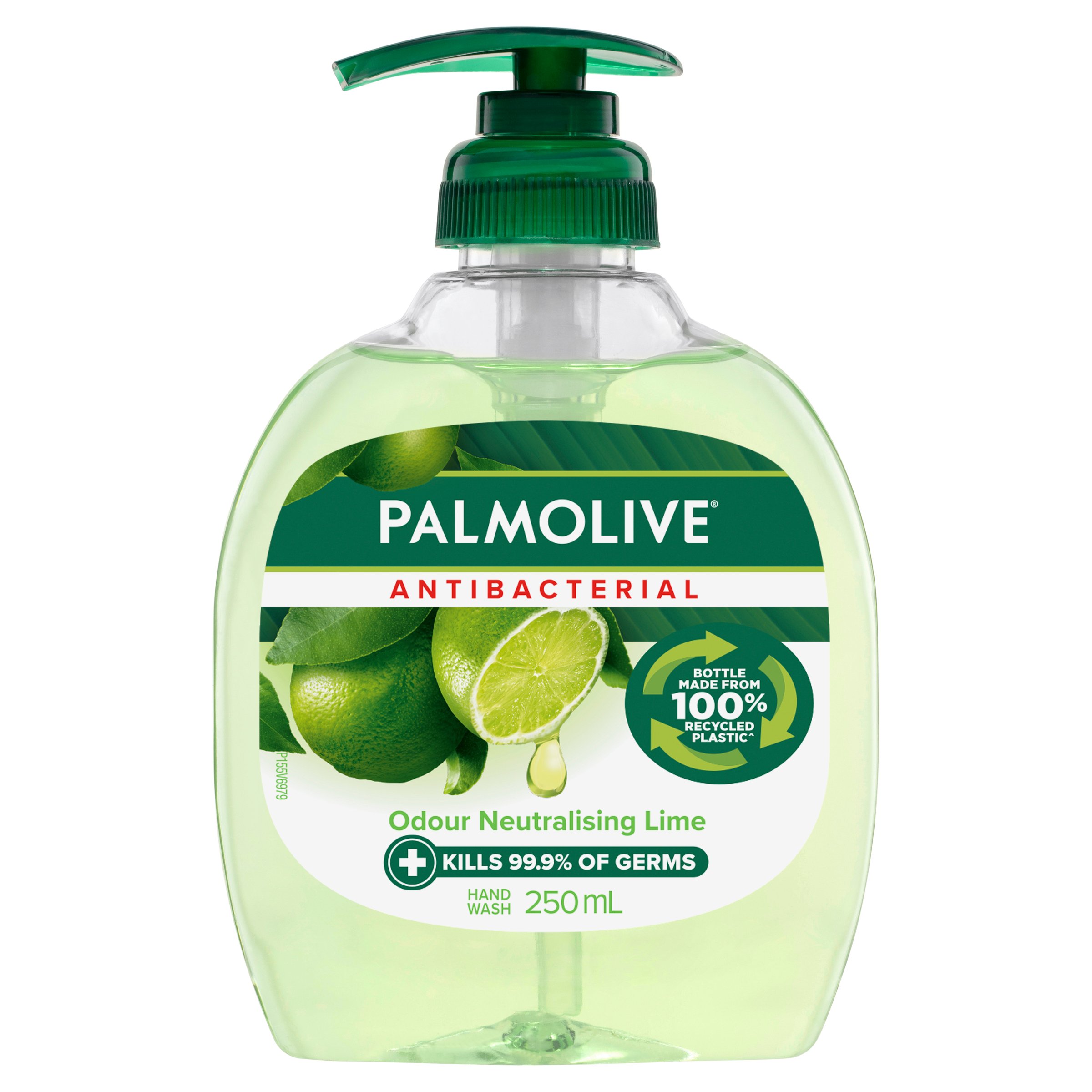 Palmolive Softwash Antibacterial Lime Pump 250ml - Image 1