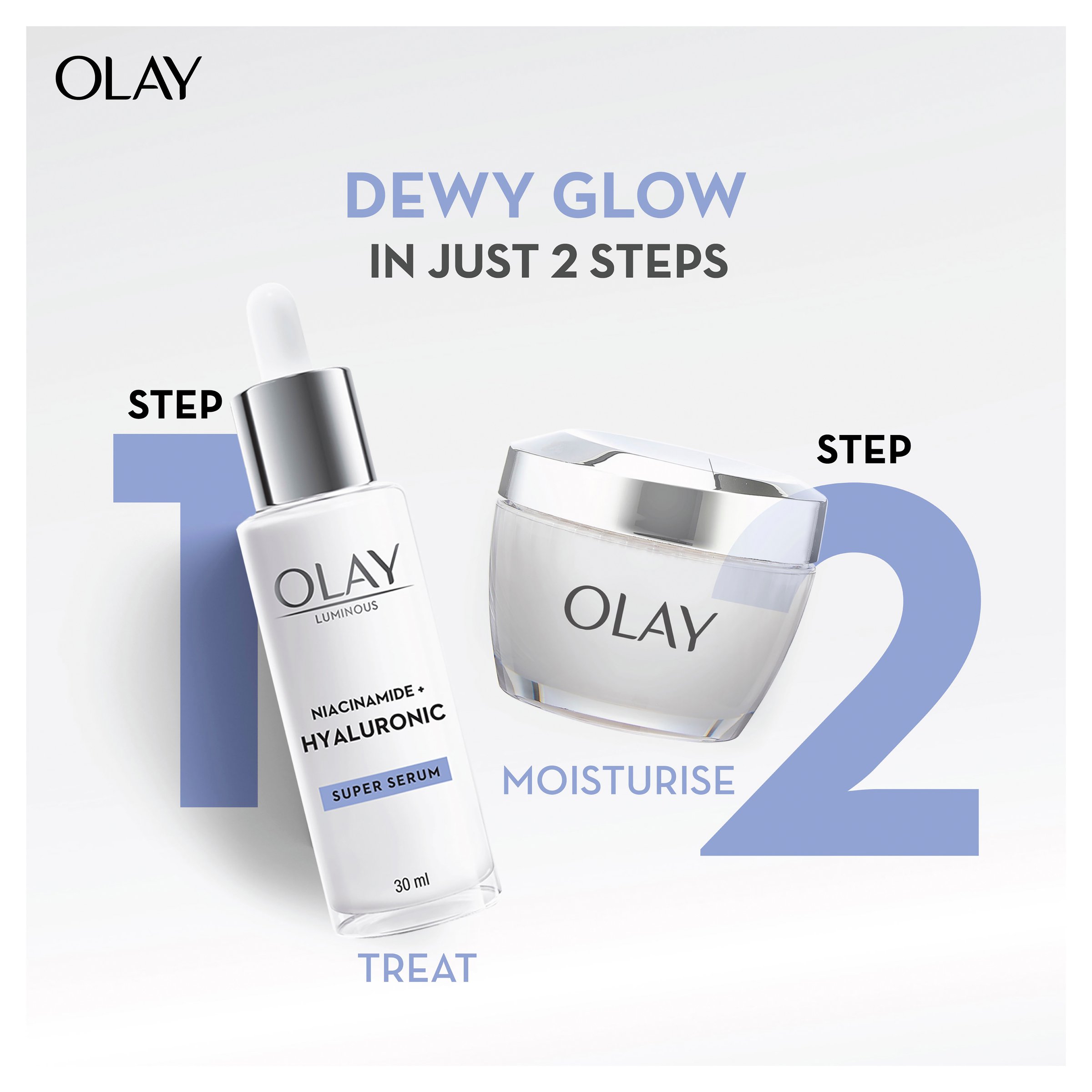 Olay Luminous Niacinamide + Hyaluronic Super Serum 30ml - Image 10