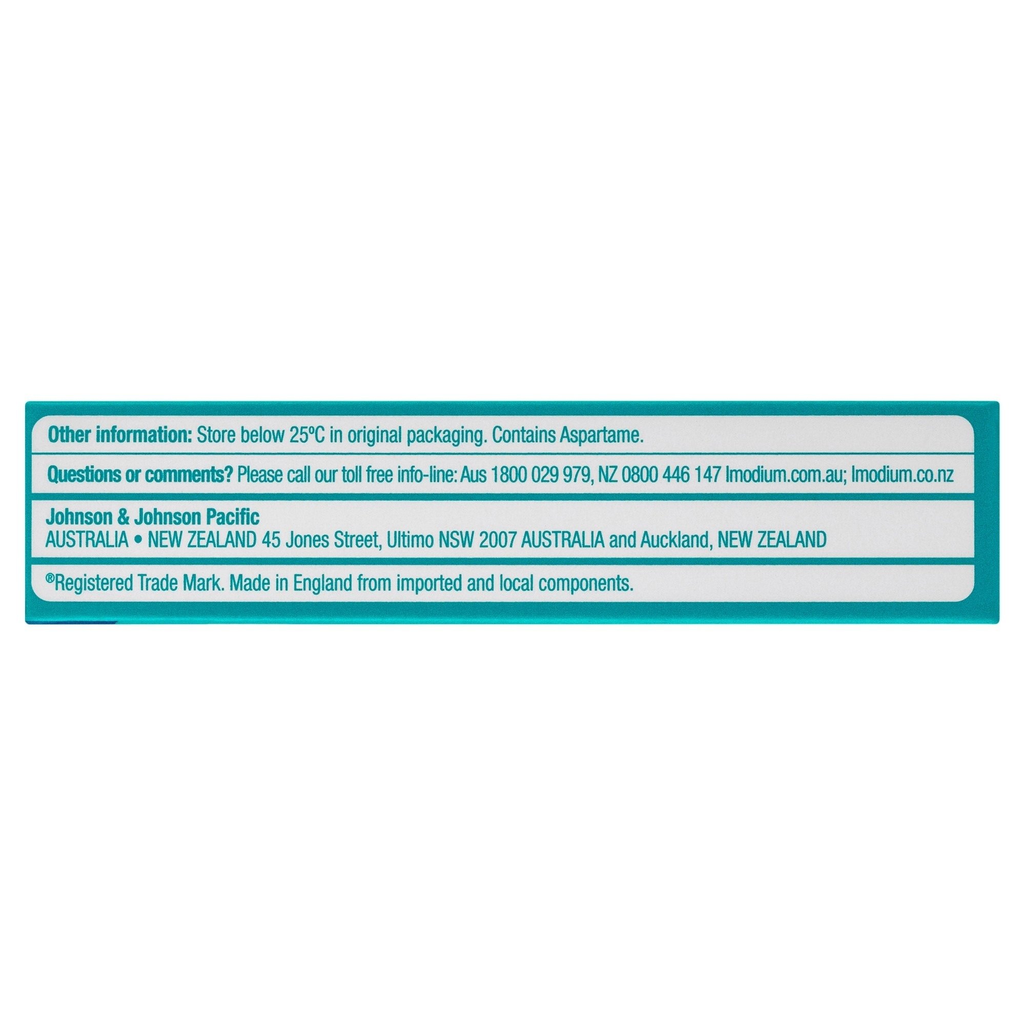 Imodium Zapid 2mg - 6 tablets - Image 3