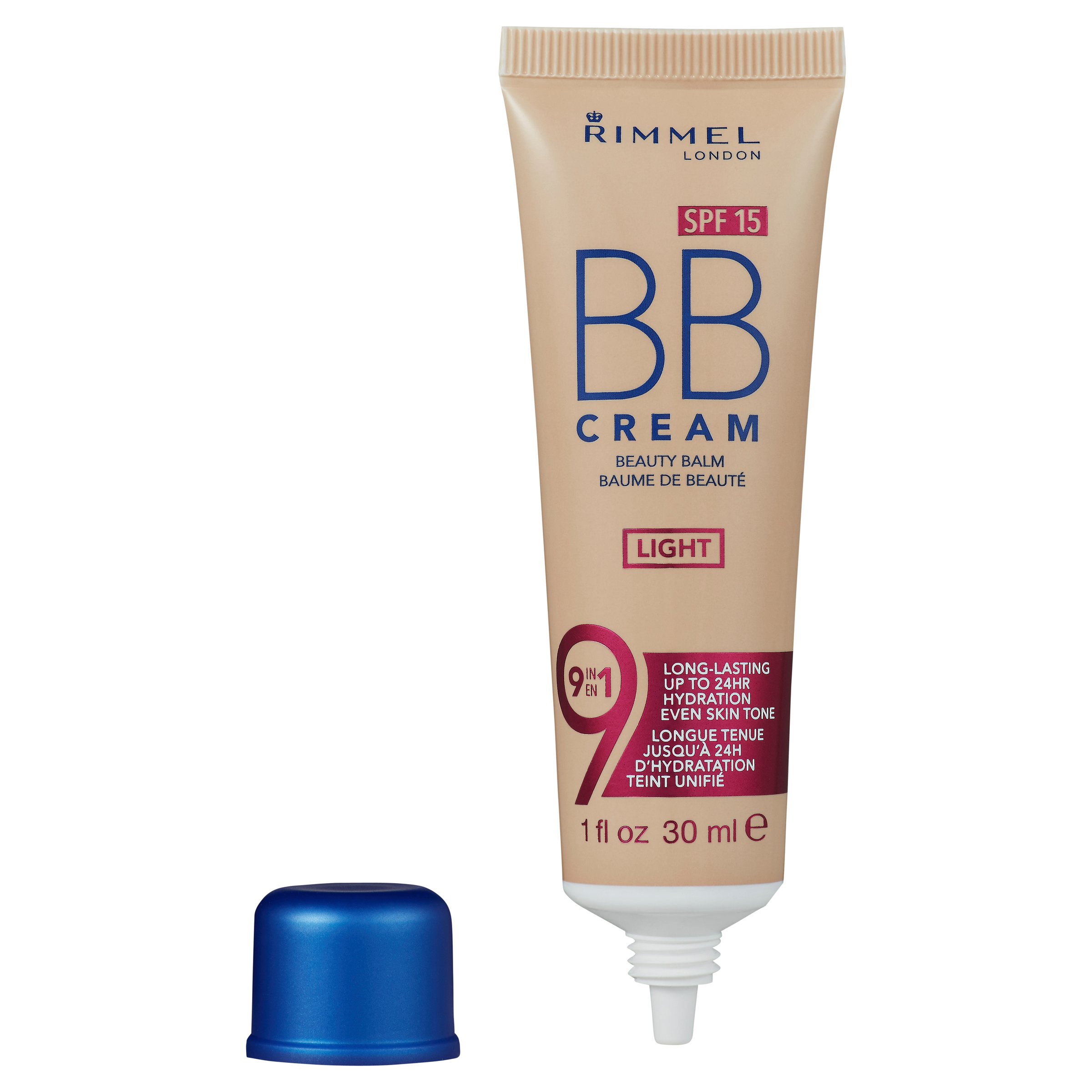 Rimmel BB Cream SPF 15 001 Light 1 each - Image 1