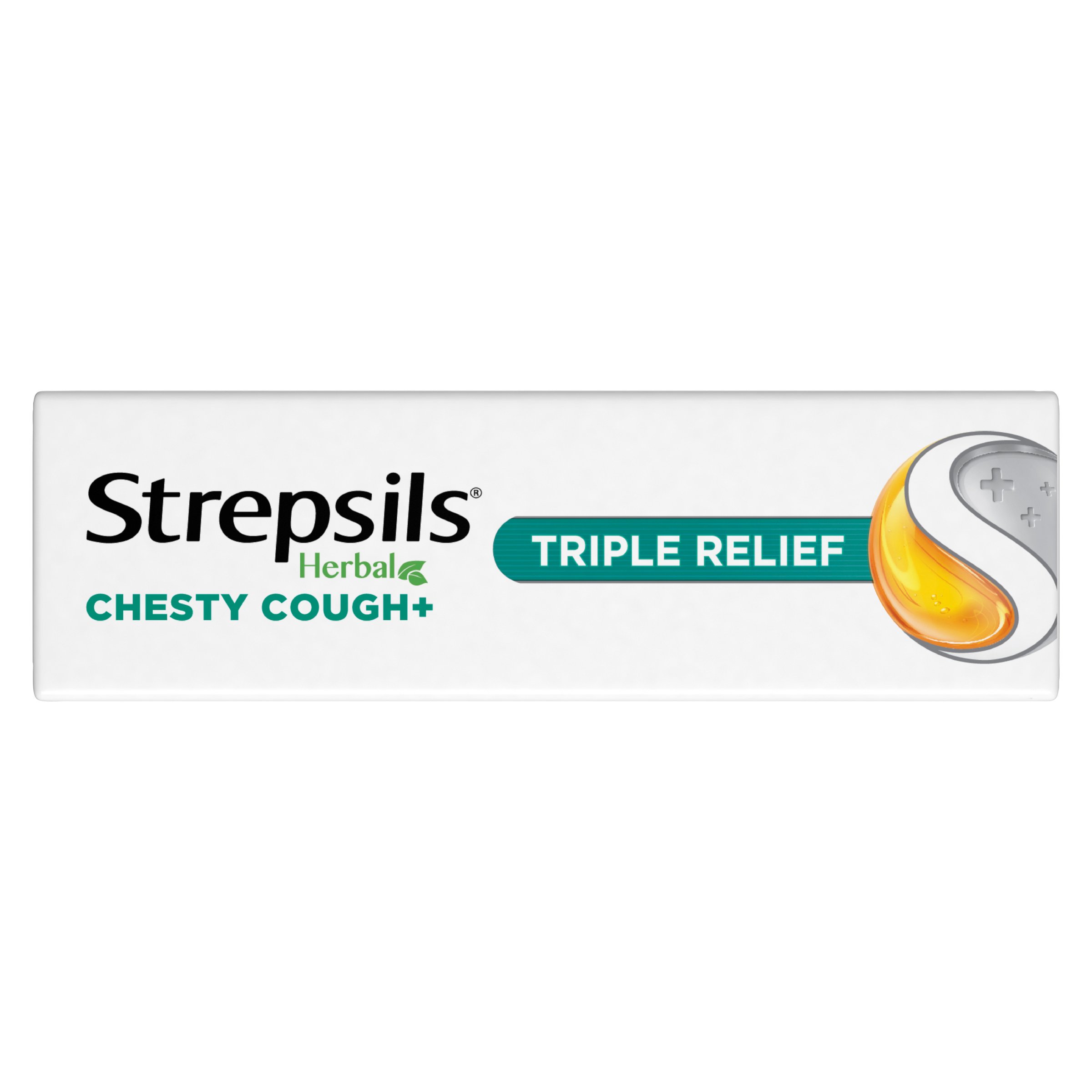 Strepsils Herbal Chesty Cough+ Honey Lemon 16 lozenges - Image 3