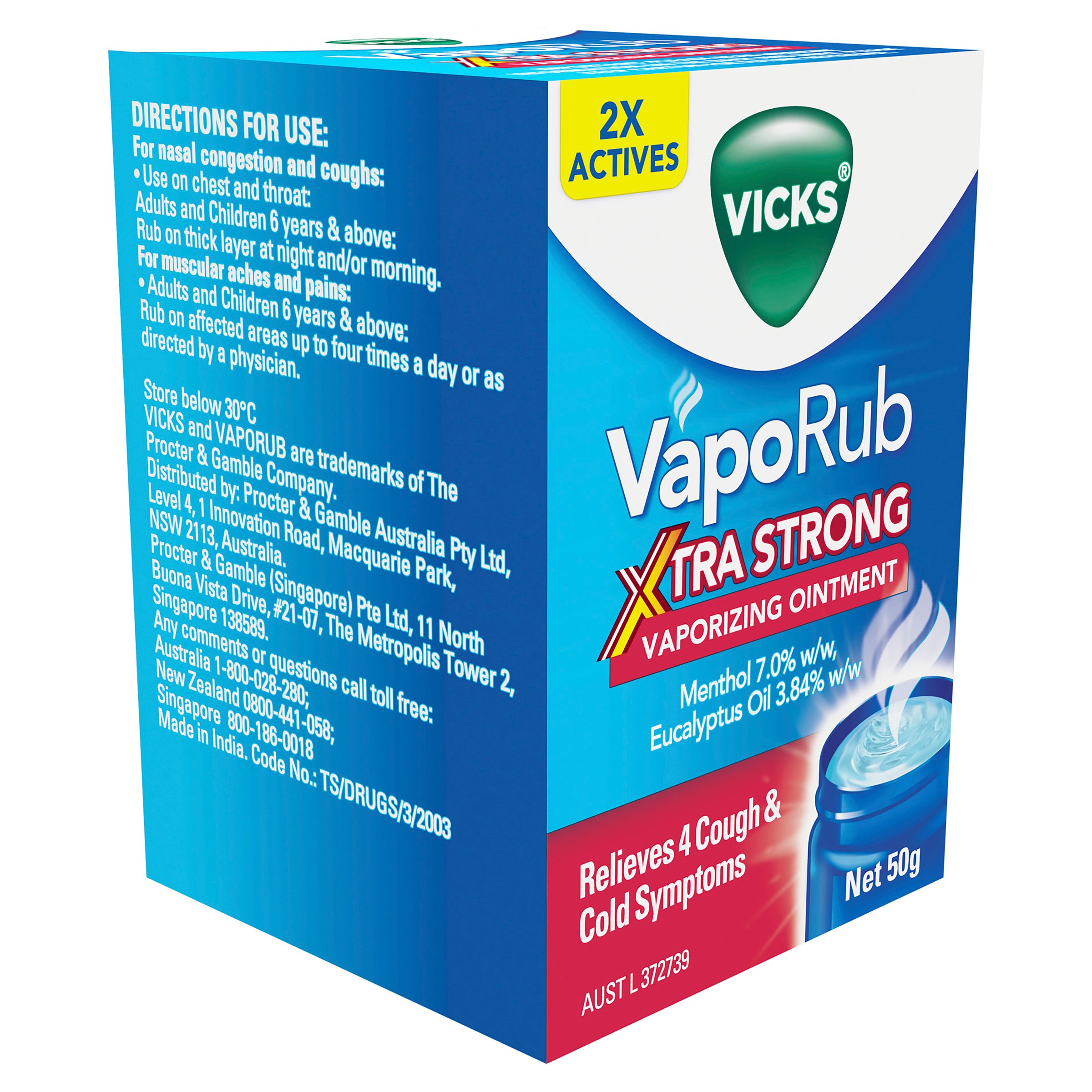 Vicks VapoRub Extra Strong 50g - Image 3