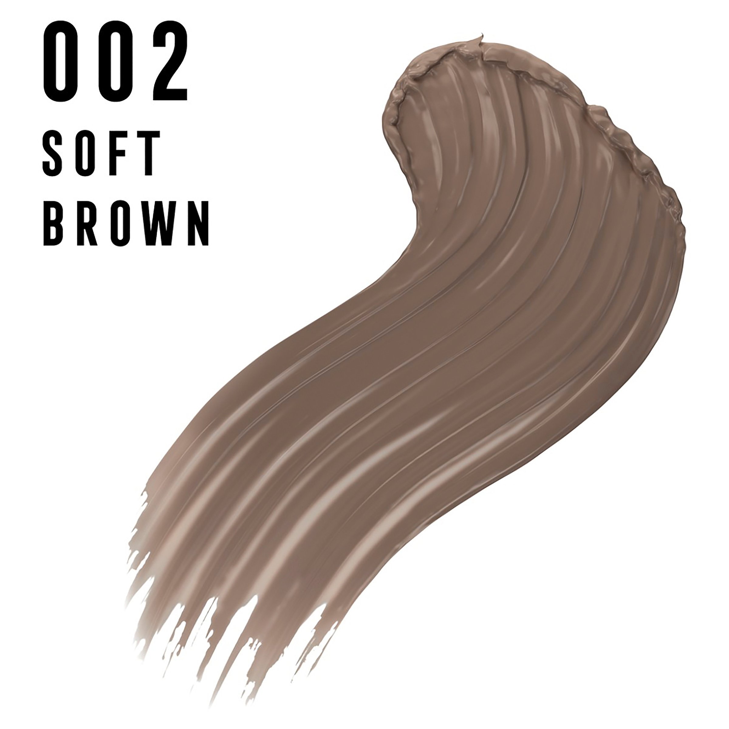 Max Factor 2000 Calorie Volumizing Brow Gel 002 Soft Brown 4.5ml - Image 2