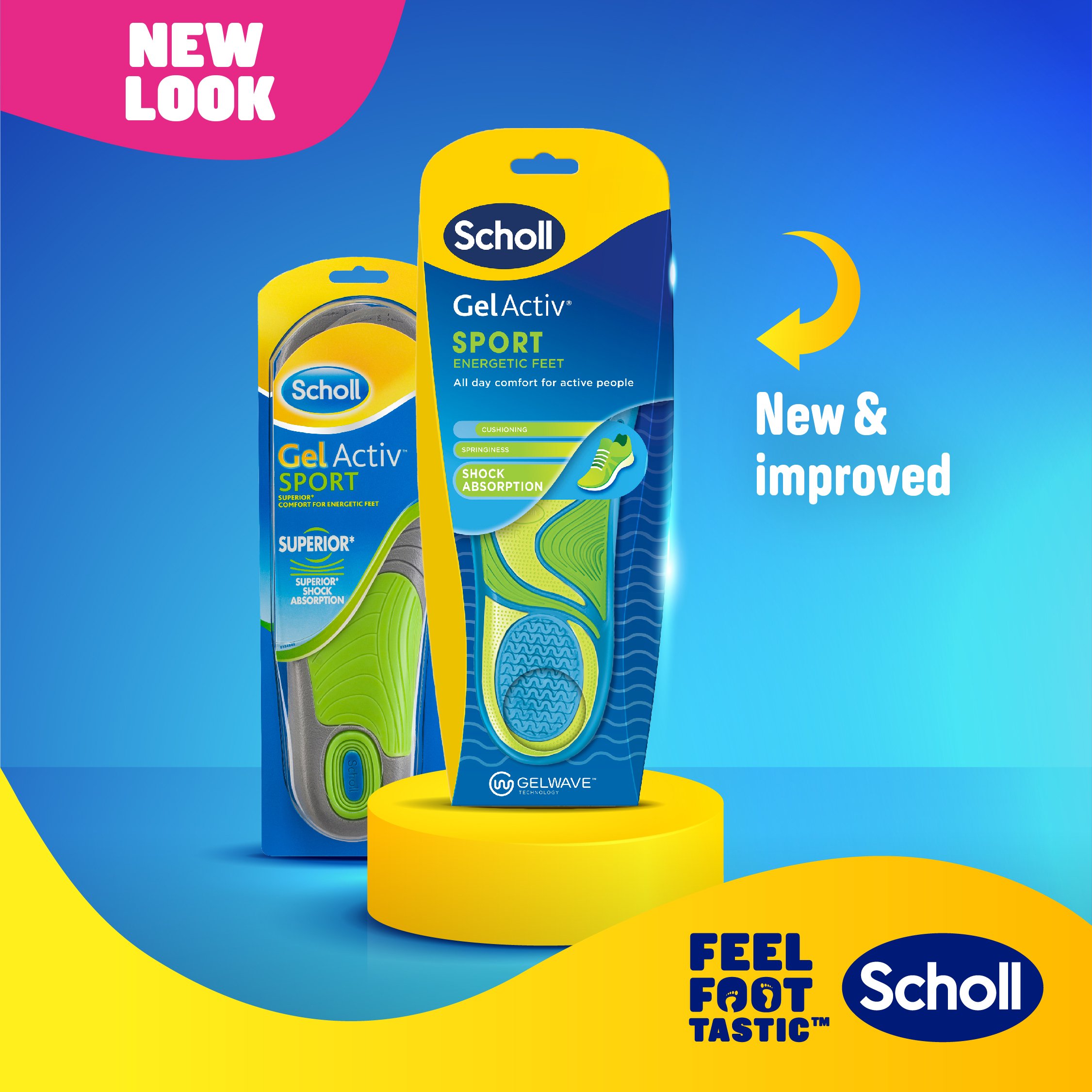 Dr.Scholl's Gel Activ Insole Sport Small 1 each - Image 7