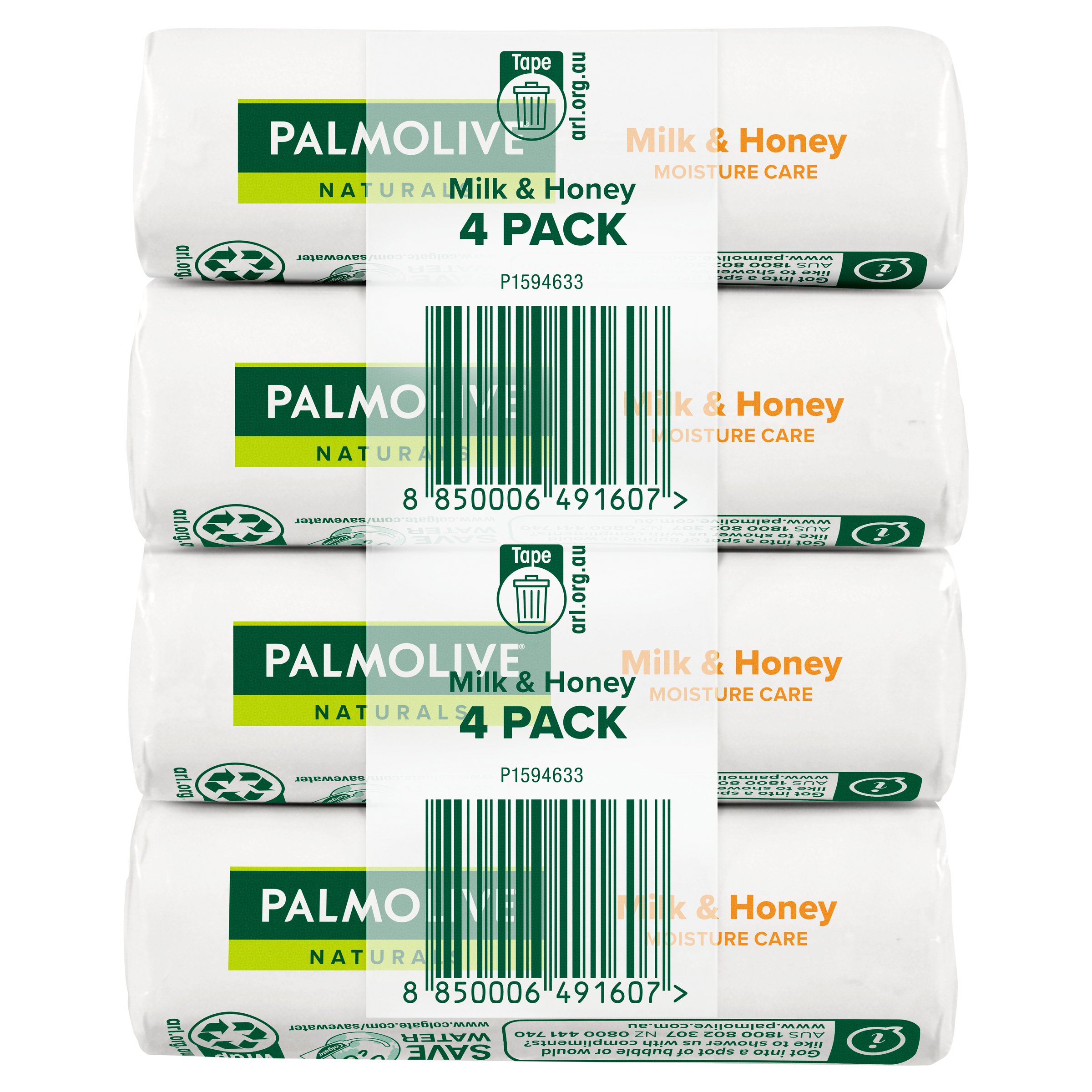 Palmolive Naturals Soap Milk & Honey 90g - 4 pack - Image 5