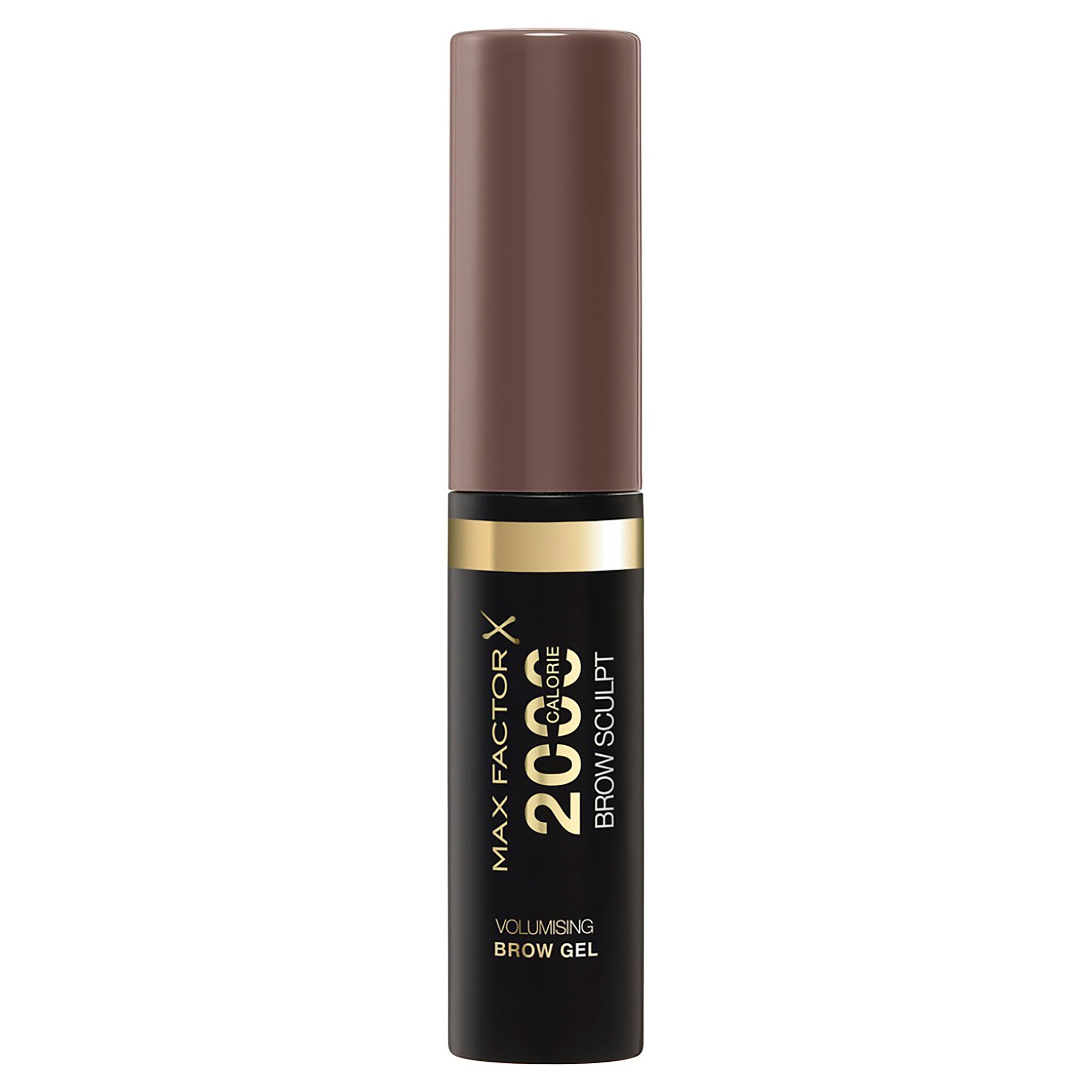 Max Factor 2000 Calorie Volumizing Brow Gel 002 Soft Brown 4.5ml - Image 3