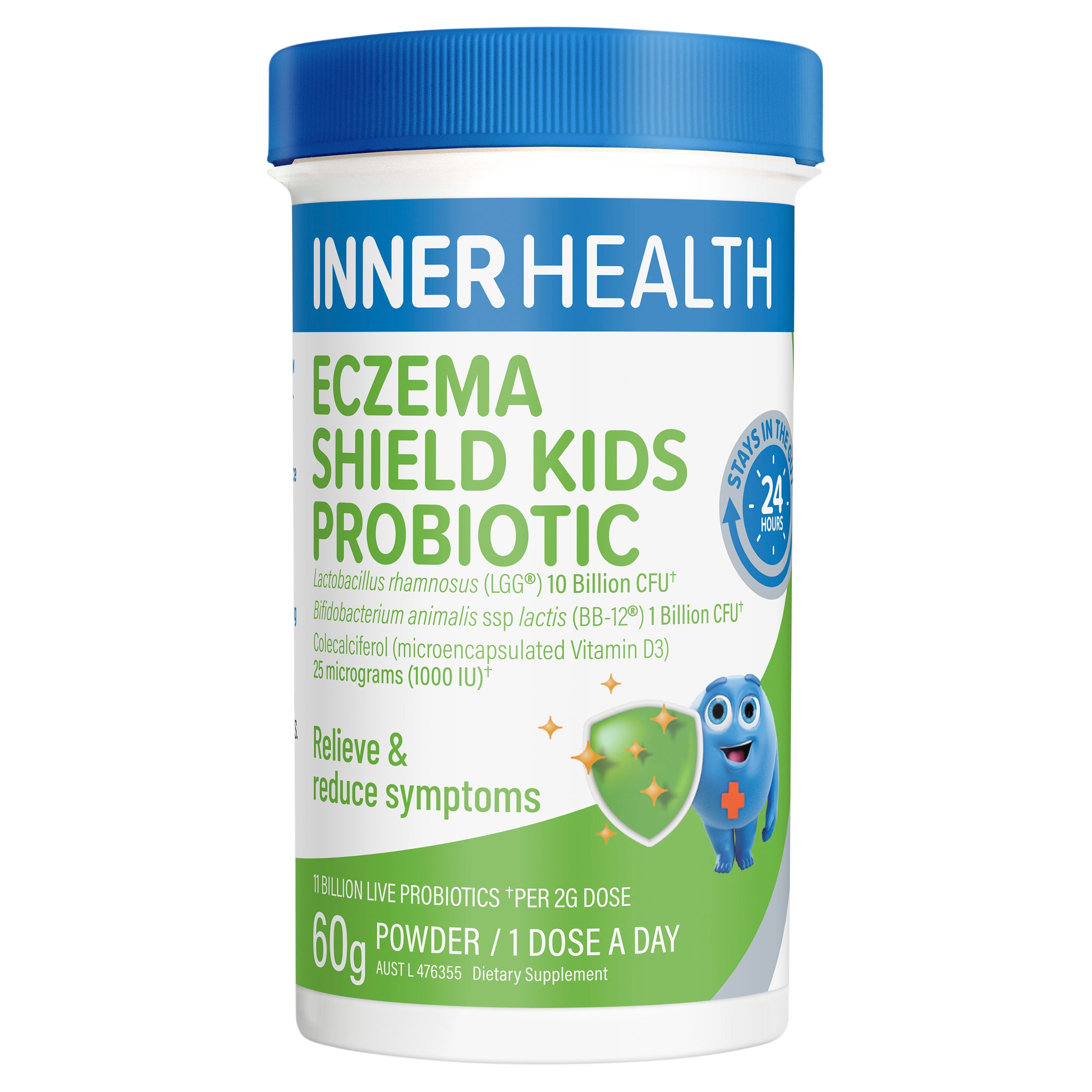 Inner Health Eczema Shield Kids Probiotic 60g - Image 1