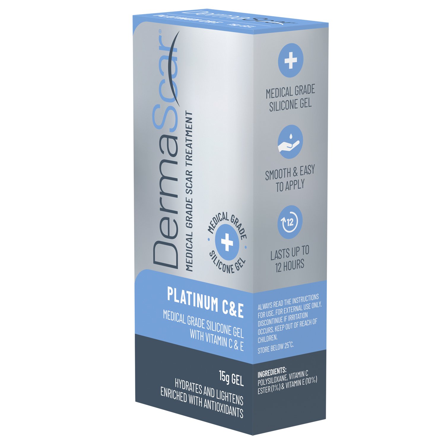 DermaScar Platinum C&E Silicone Scar Gel - 15g - Image 5