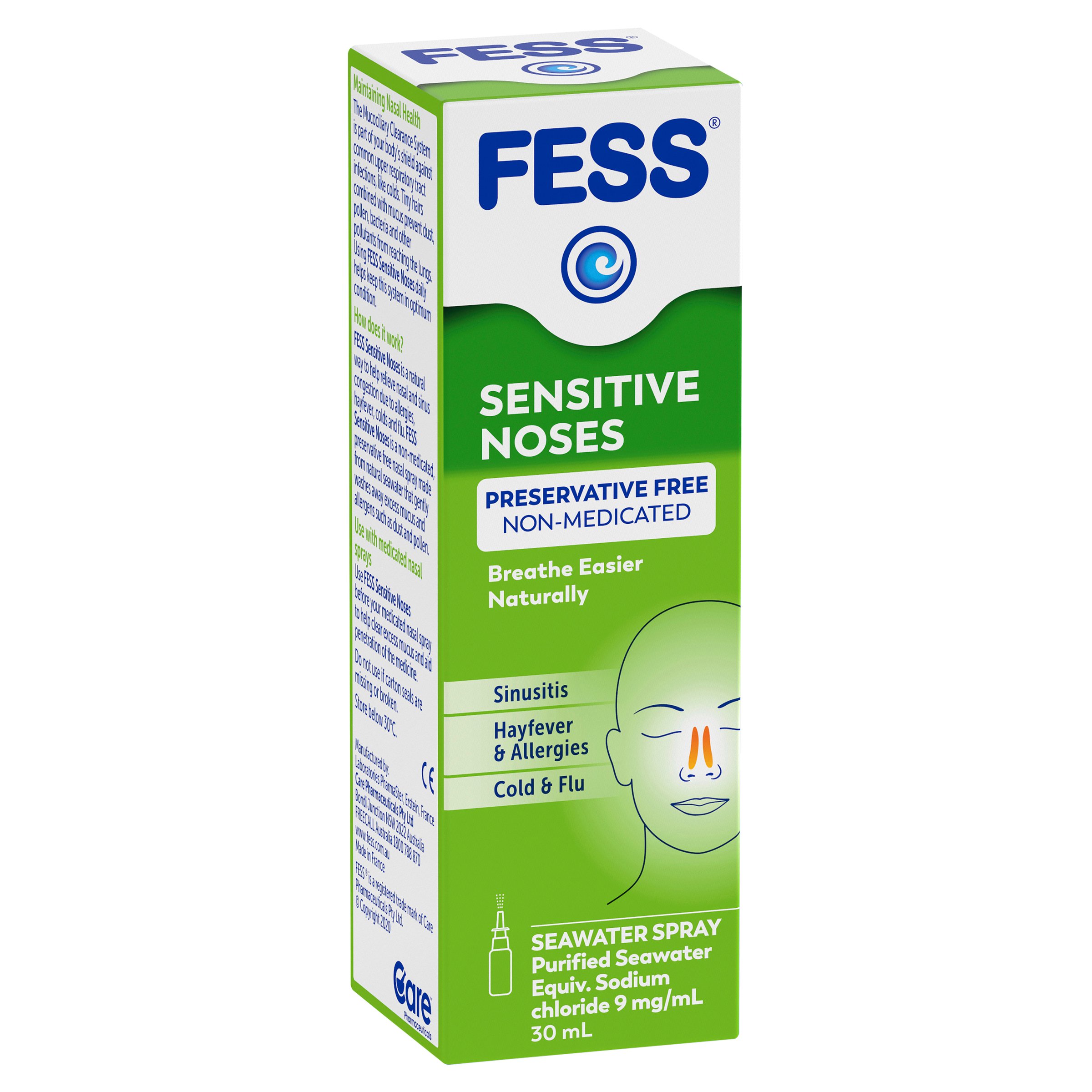 Fess Nasal Spray Sensitive Noses 30ml - Image 14
