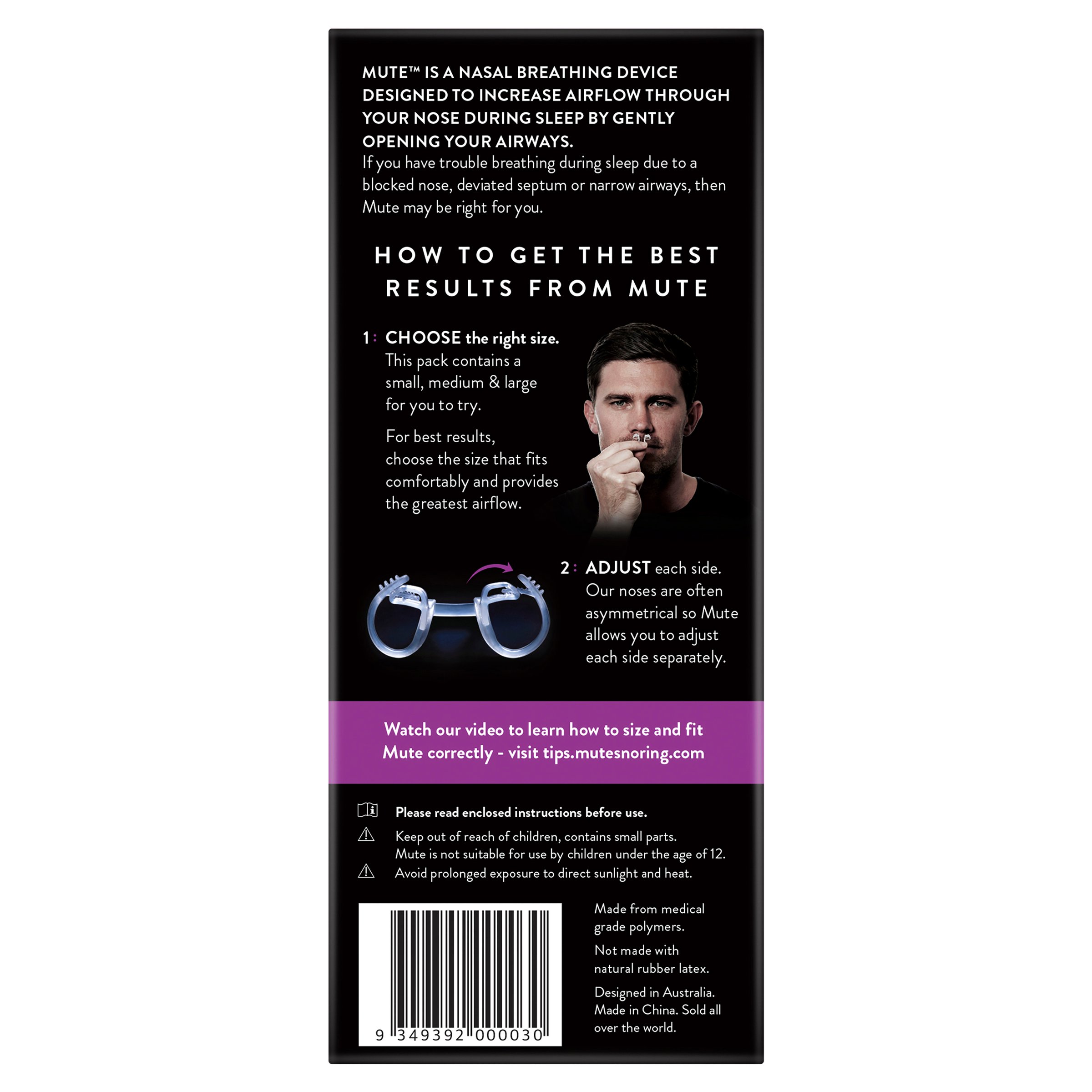Mute Snoring Starter Pack 1 each - Image 2