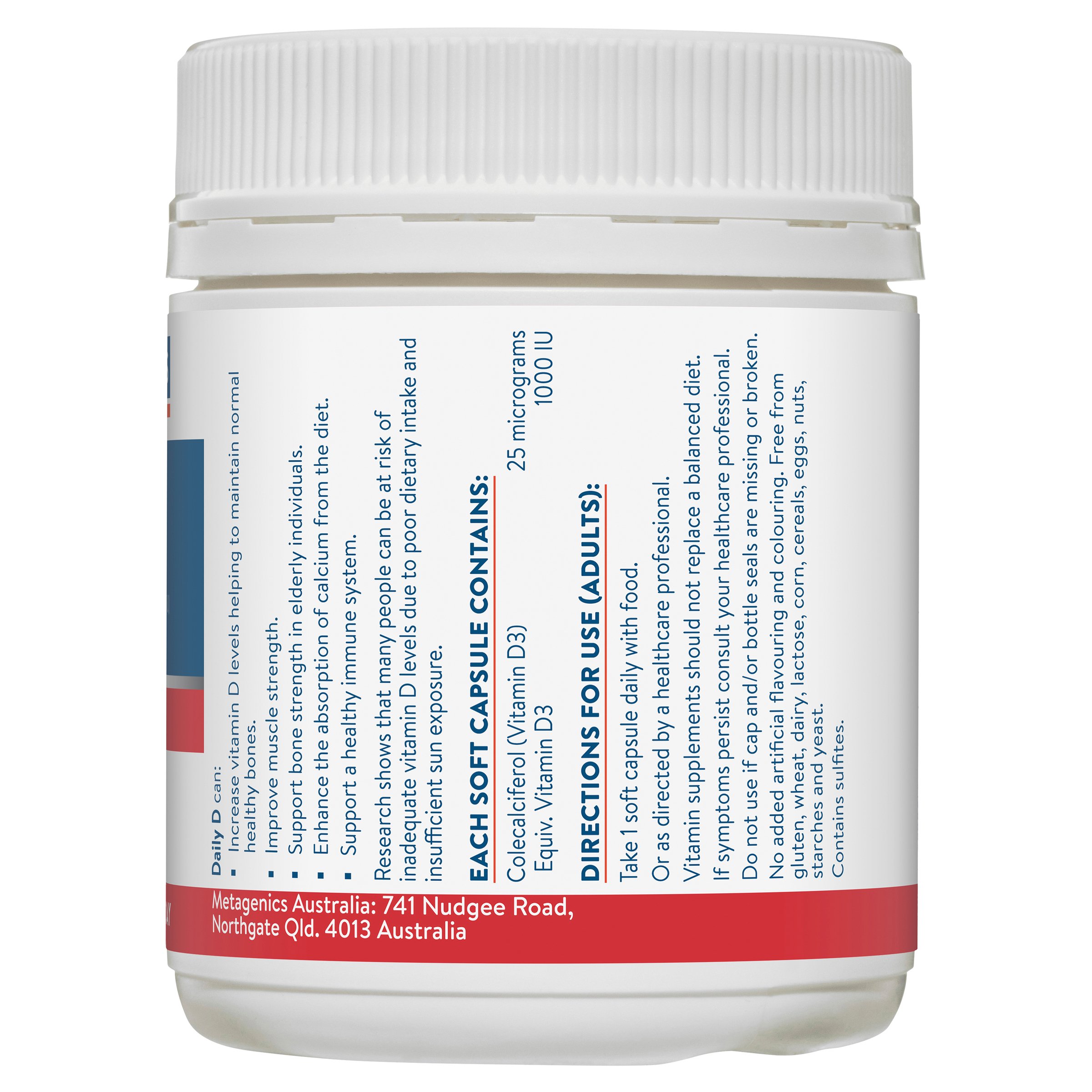 Ethical Nutrients Daily D - 270 capsules - Image 2